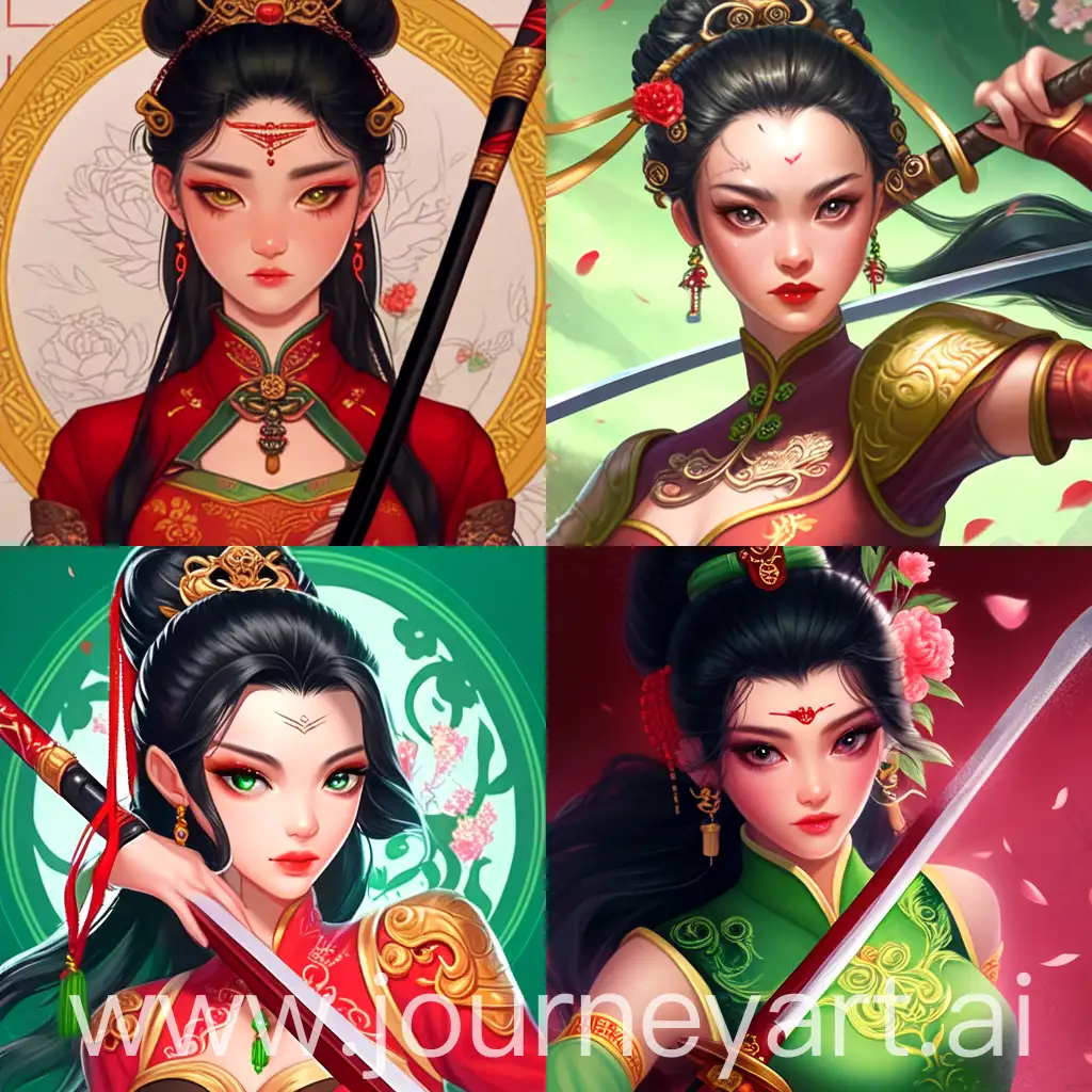 Mysterious-Anime-Woman-in-Ancient-Style-with-Sword-Light-and-Cheongsam-Elements