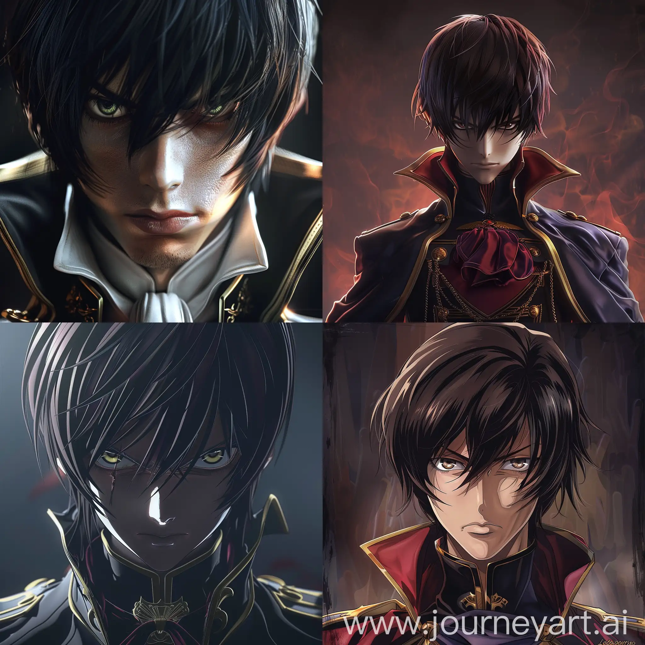 Realistic-Portrait-of-Lelouch-Britannia-from-Code-Geass-Anime