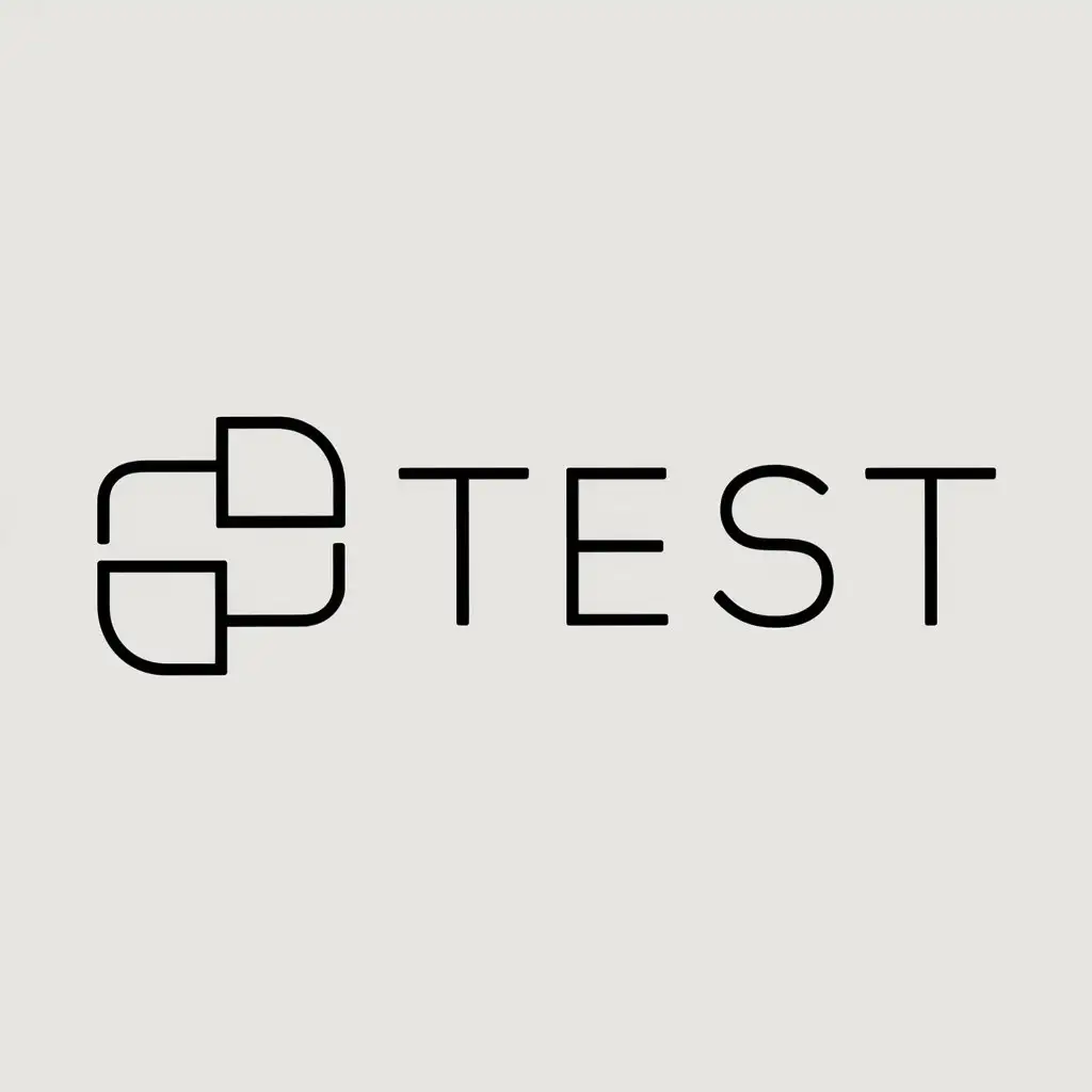 a logo design,with the text "Test", main symbol:databases,Moderate,clear background