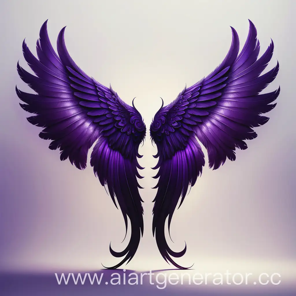 Graceful-Dark-Purple-Wings-on-Ethereal-Background
