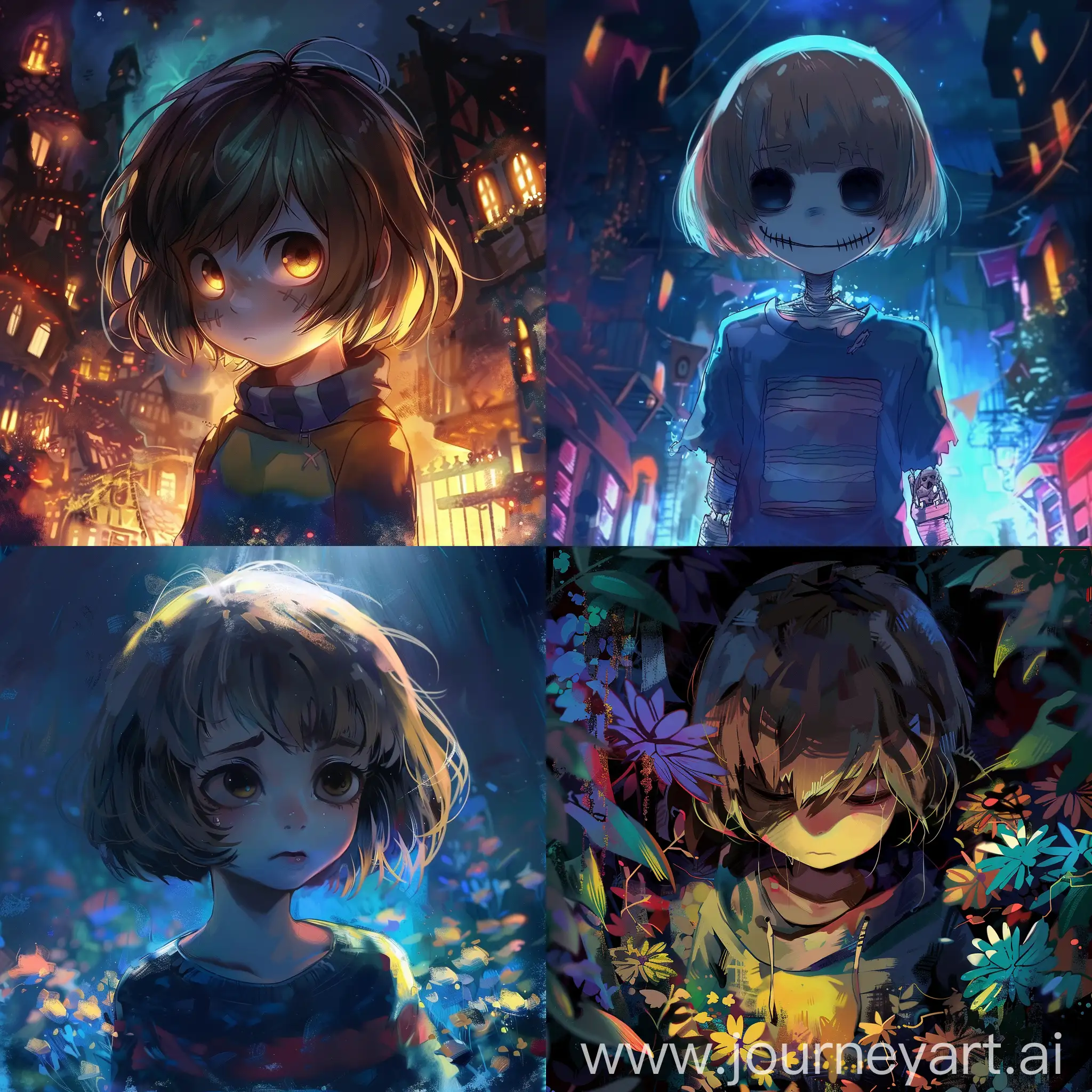 Frisk-Undertale-2D-Anime-Detailed-Artwork