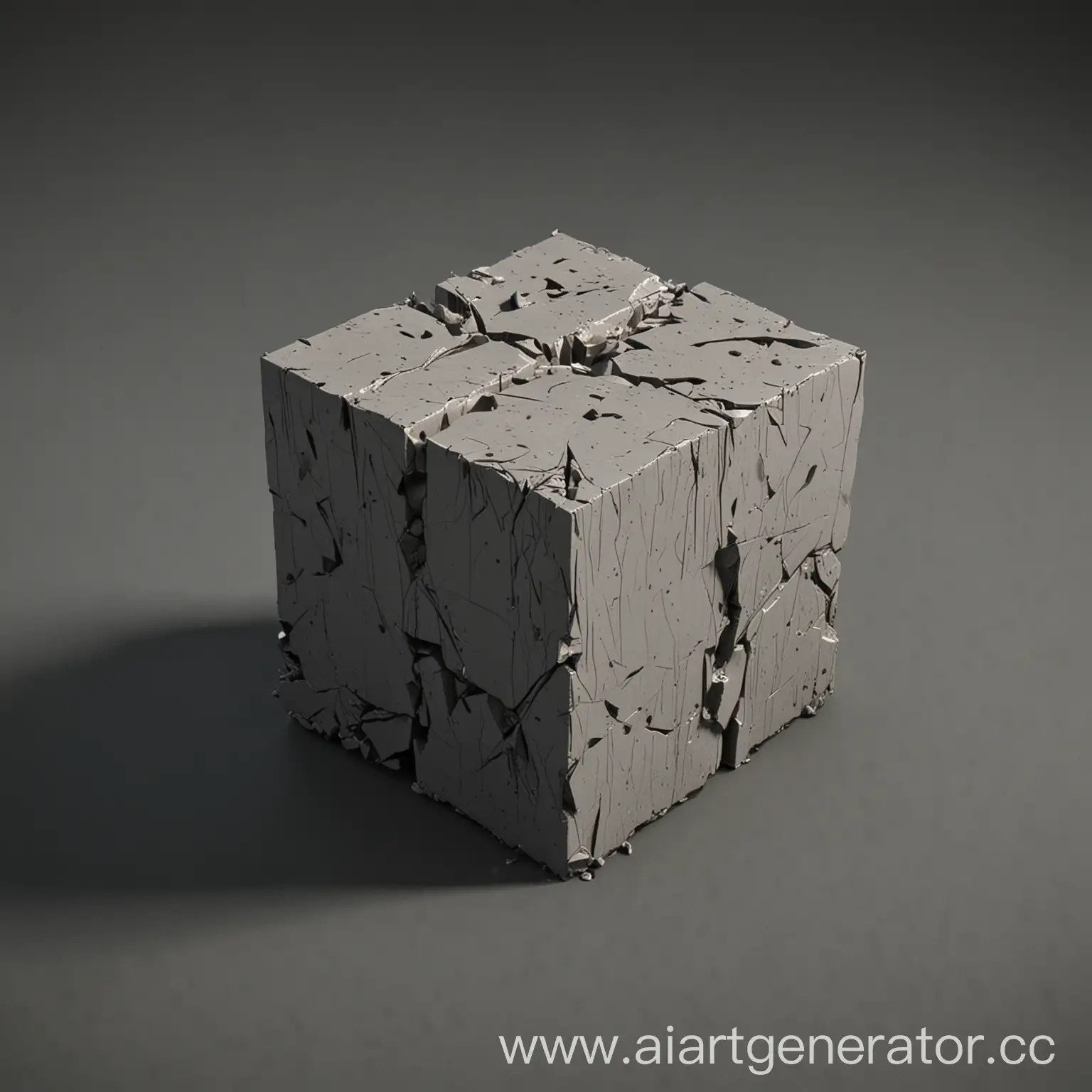 Cube-Destruction-Colliding-with-Sphere-in-Blender