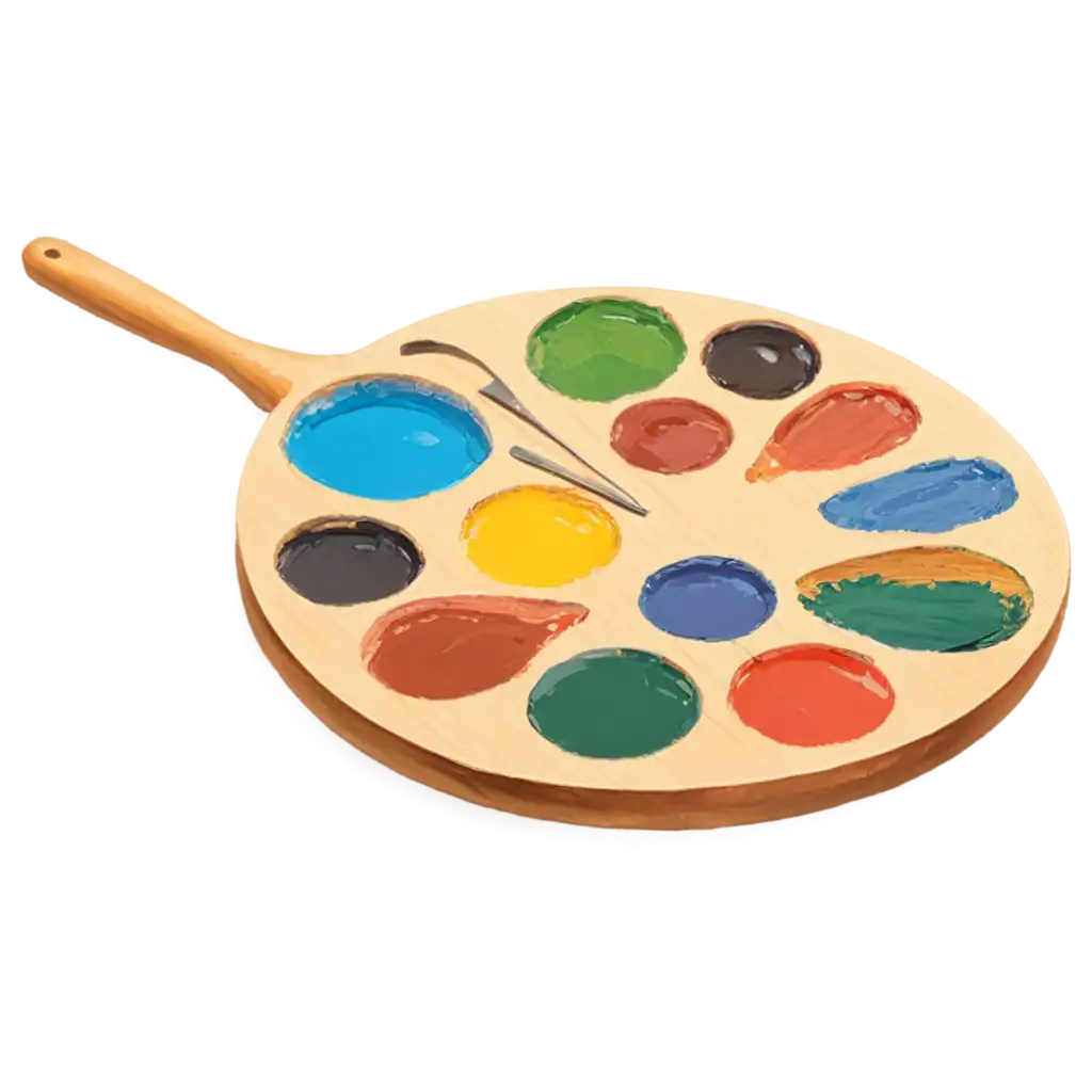 Artists Palette and Tools