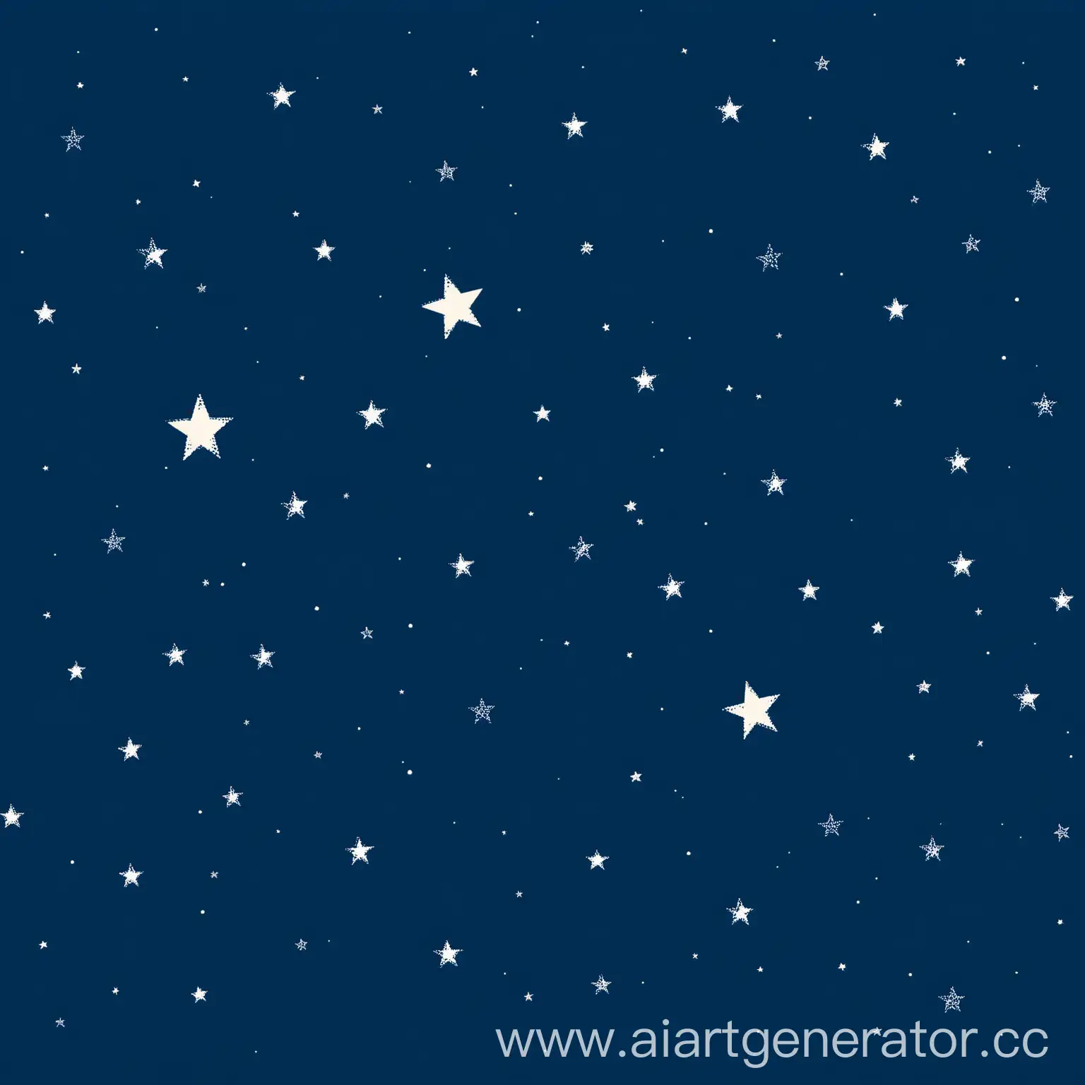 Minimalist-Blue-Stars-Background