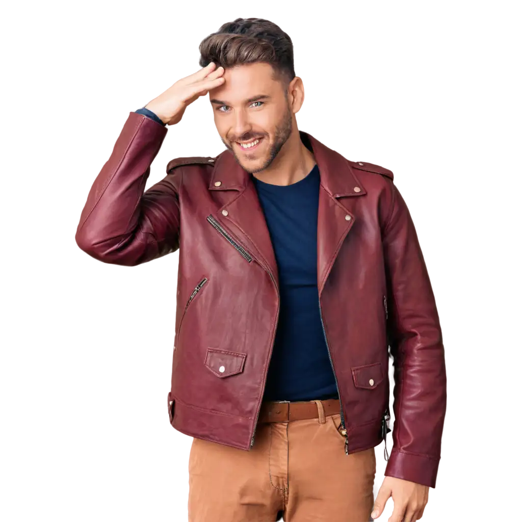 Fashion-Leather-Jacket-PNG-Stylish-Attire-for-Modern-Men