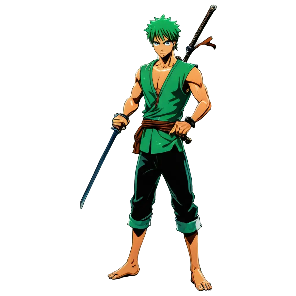 zoro 2d paiting