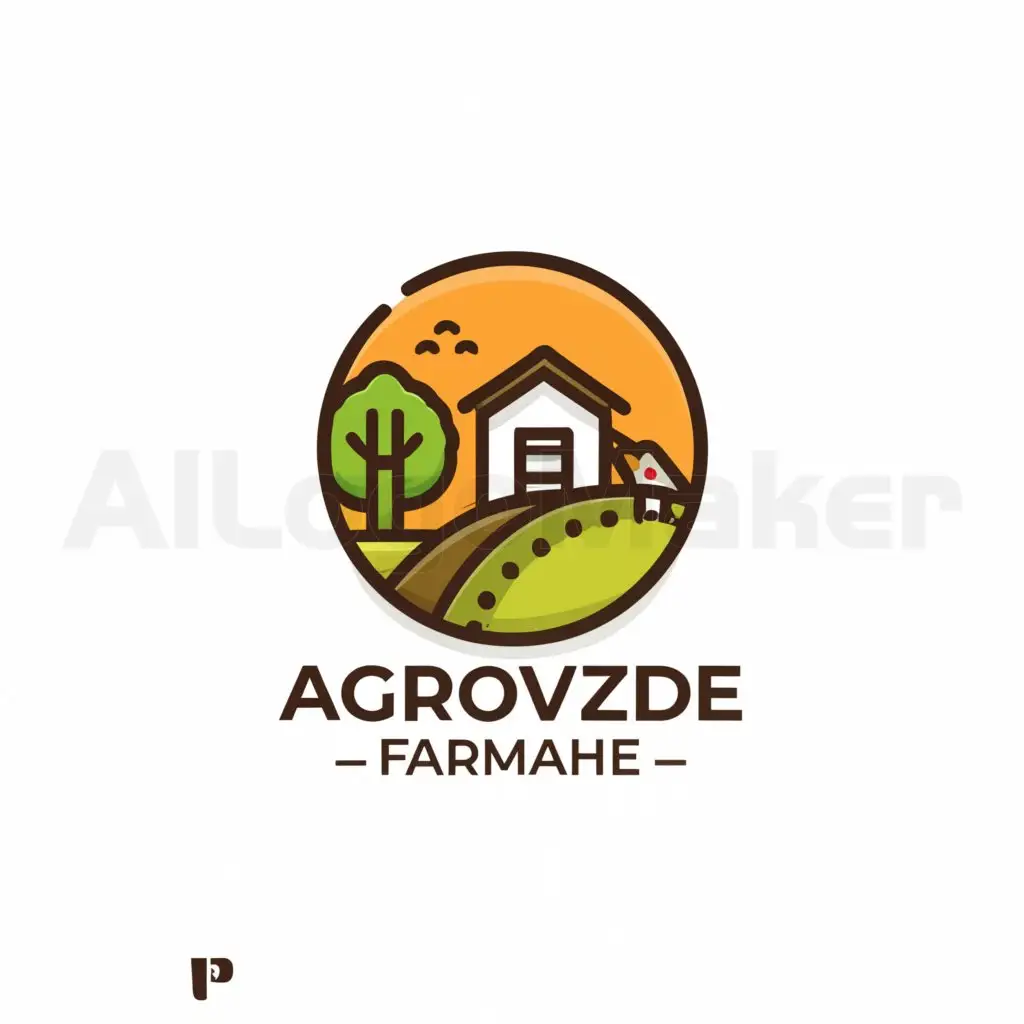 LOGO-Design-For-AgroVezde-Farming-and-Farm-Products-Delivery-with-Fresh-Vegetables-Fruits-and-Dairy-Theme