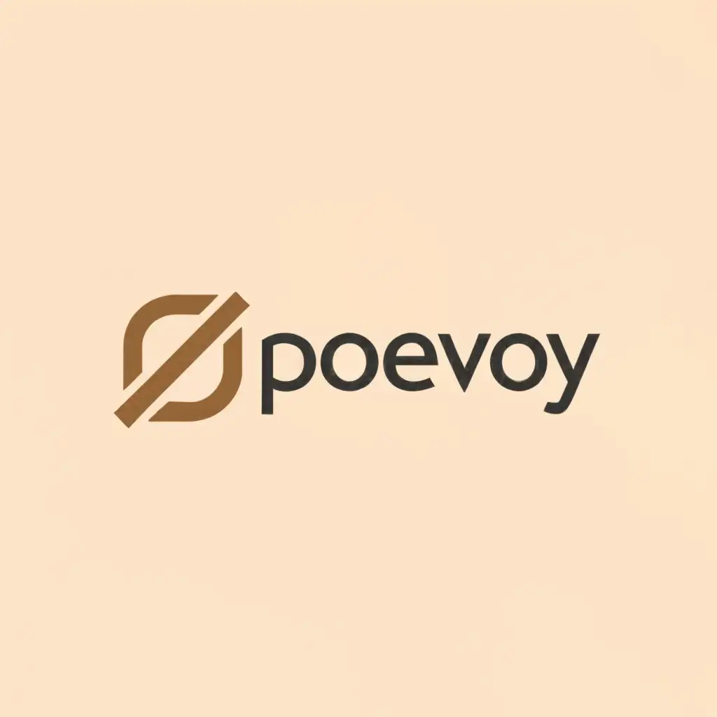 a logo design,with the text POLEVOY, main symbol:manufacture of leather goods, leather craft,Minimalistic,clear background
