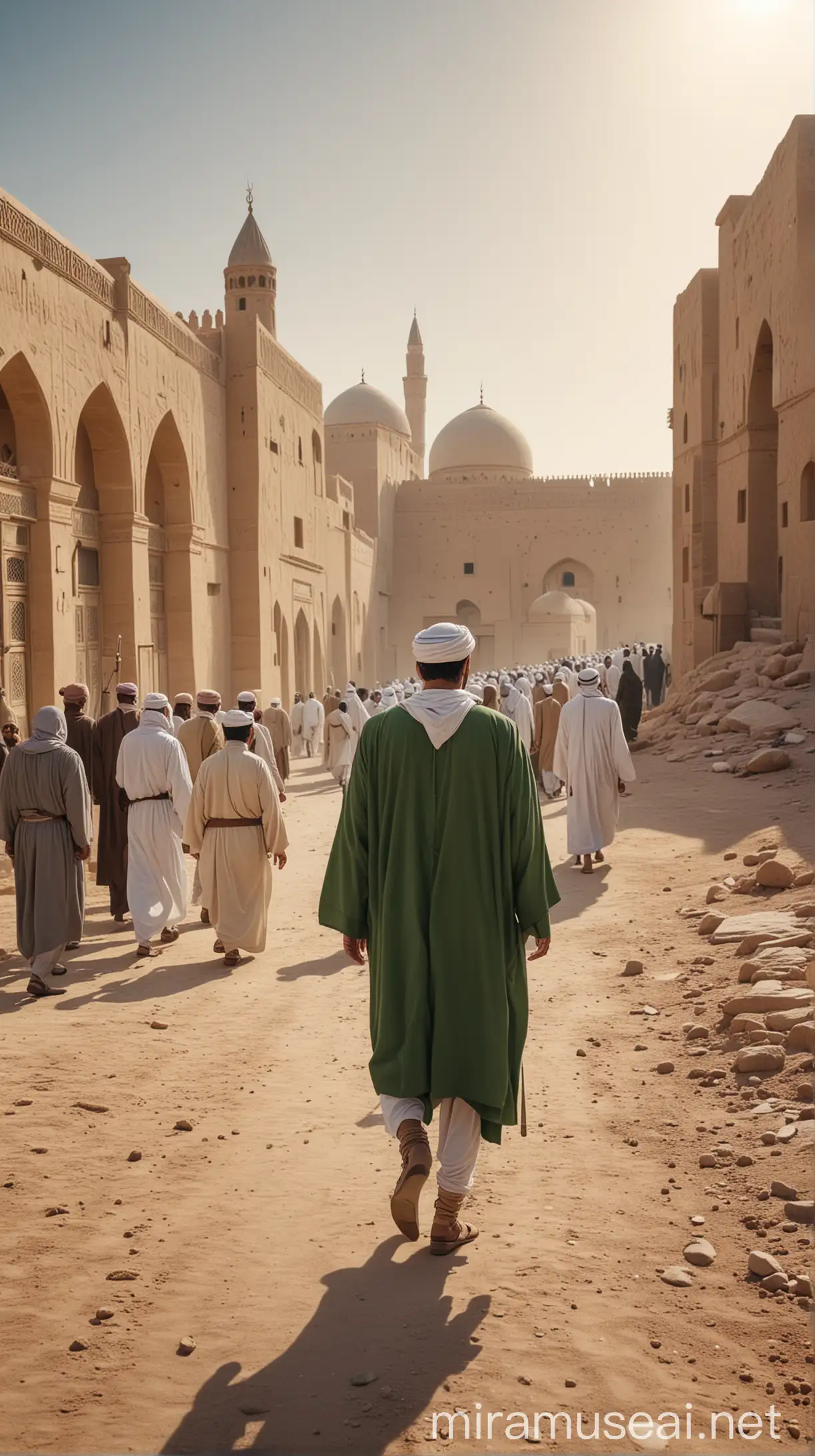Prophet Muhammad Visiting Umm Mihjan Merciful Encounter in Islamic Tradition