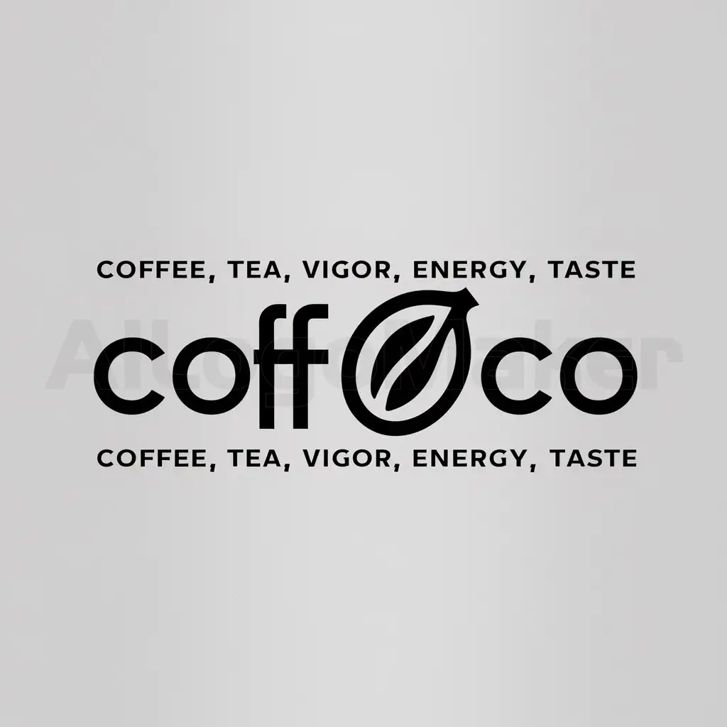 LOGO-Design-For-CoffeCo-Minimalistic-Coffee-and-Tea-Theme-with-Clear-Background