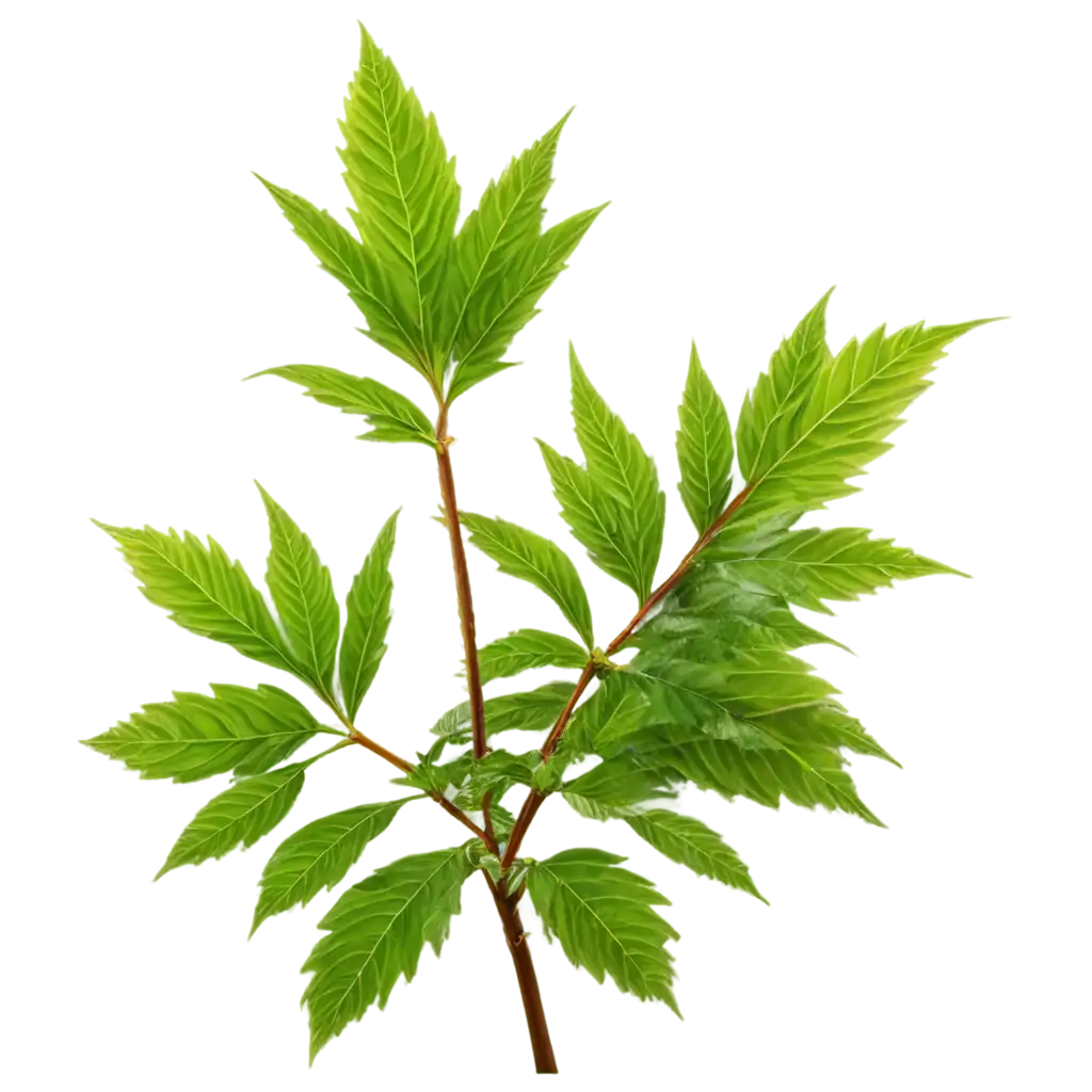 Vibrant-Castor-Plant-PNG-A-Botanical-Marvel-in-HighResolution-Clarity