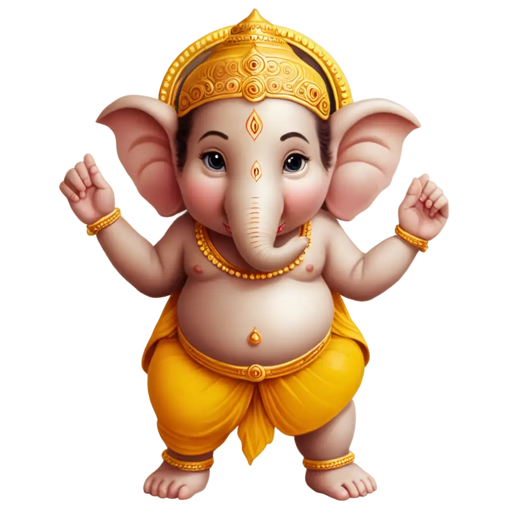 Little-Ganesha-Captivating-PNG-Image-for-Spiritual-Blogs-and-Websites