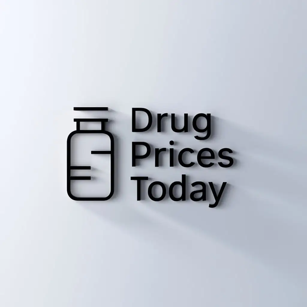 LOGO-Design-For-Drug-Prices-Today-Minimalistic-Pharmaceutical-Symbol-in-Internet-Industry