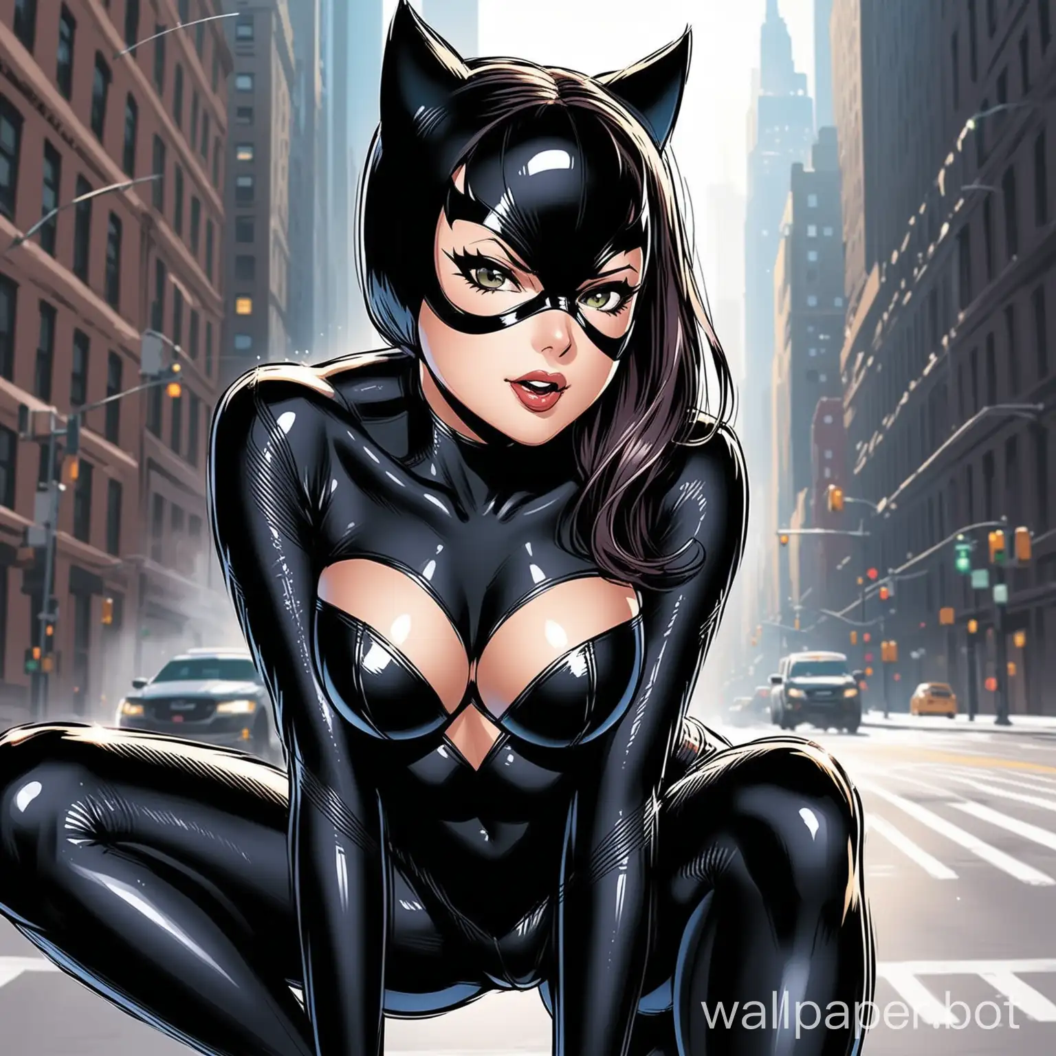 Sultry-Catwoman-Inspired-by-SpiderMan-Universe