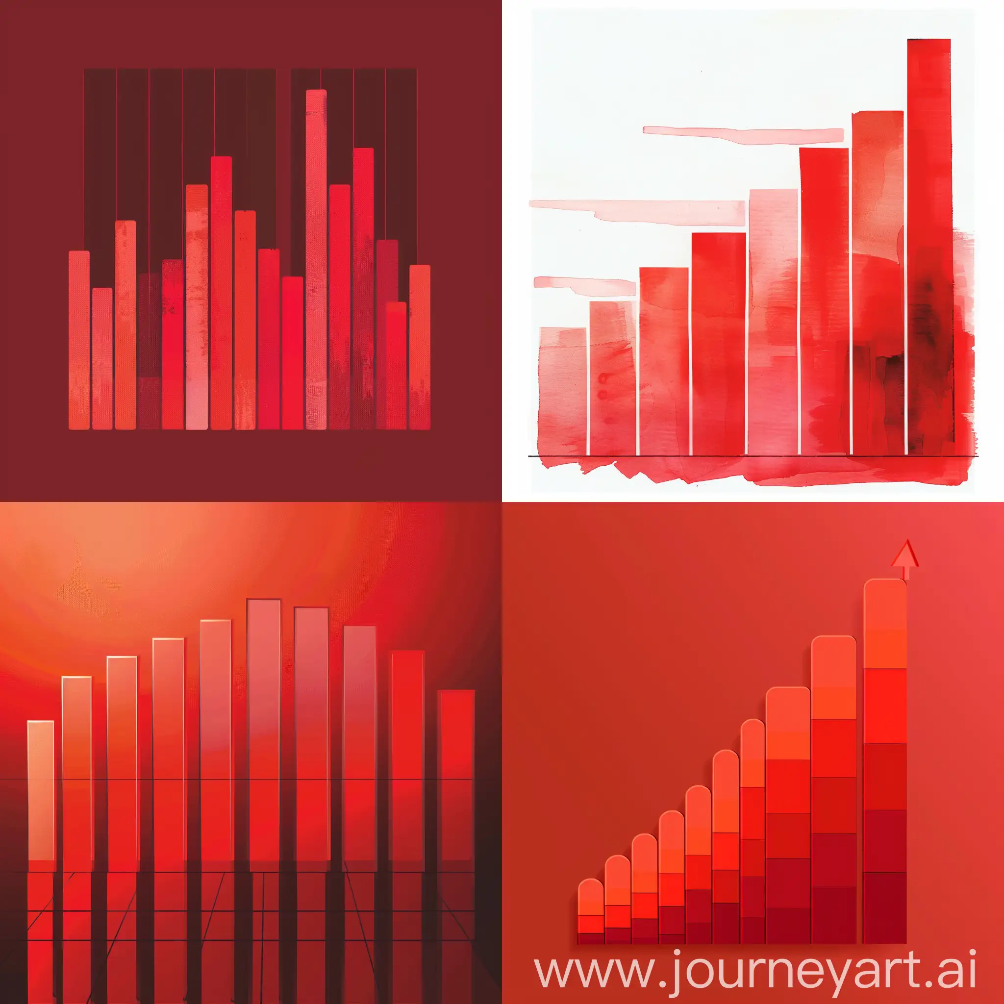 Modern-Rising-Histogram-in-Shades-of-Red
