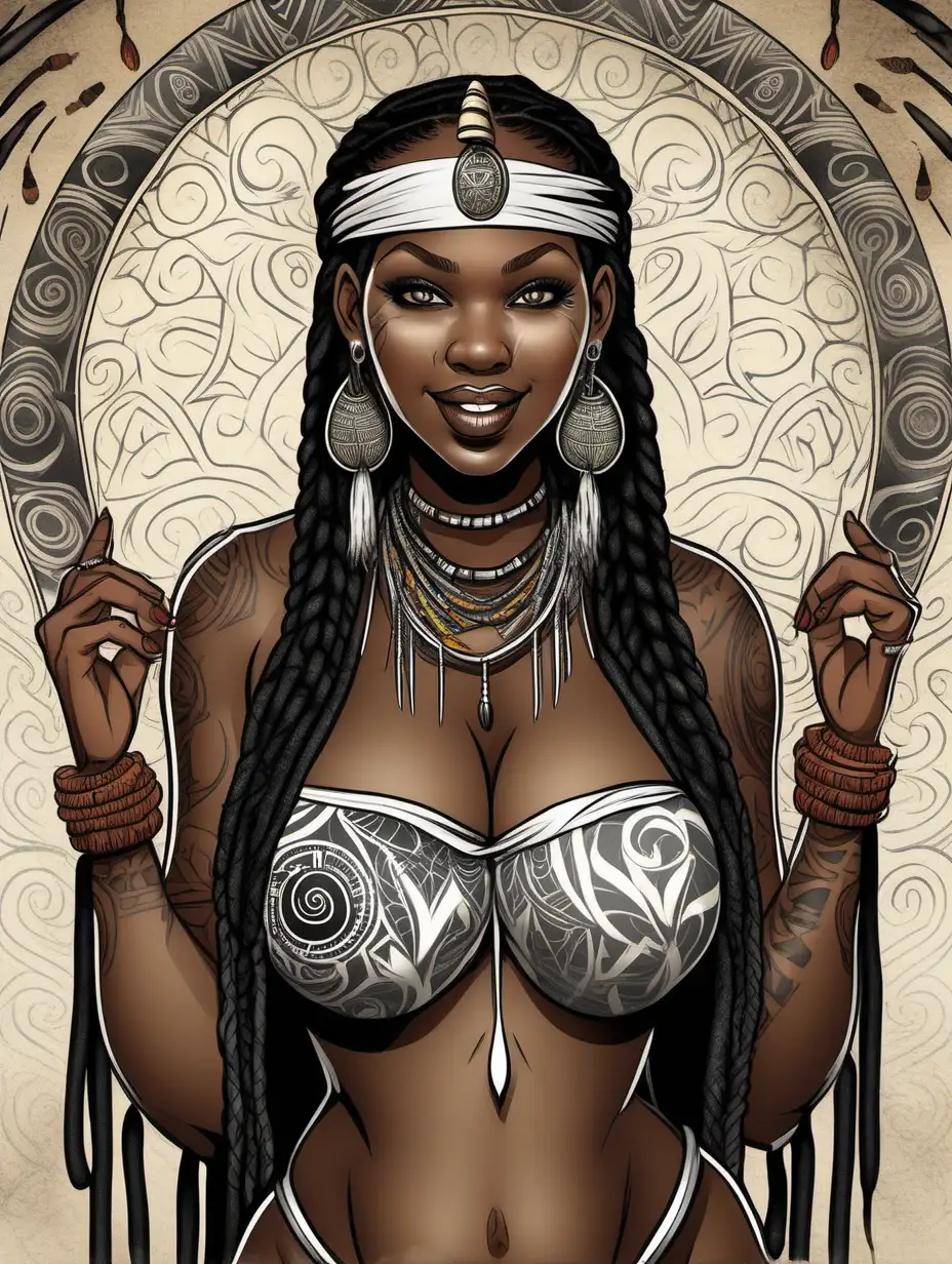 Seductive-African-Witch-in-Enchanting-Shamans-Hut