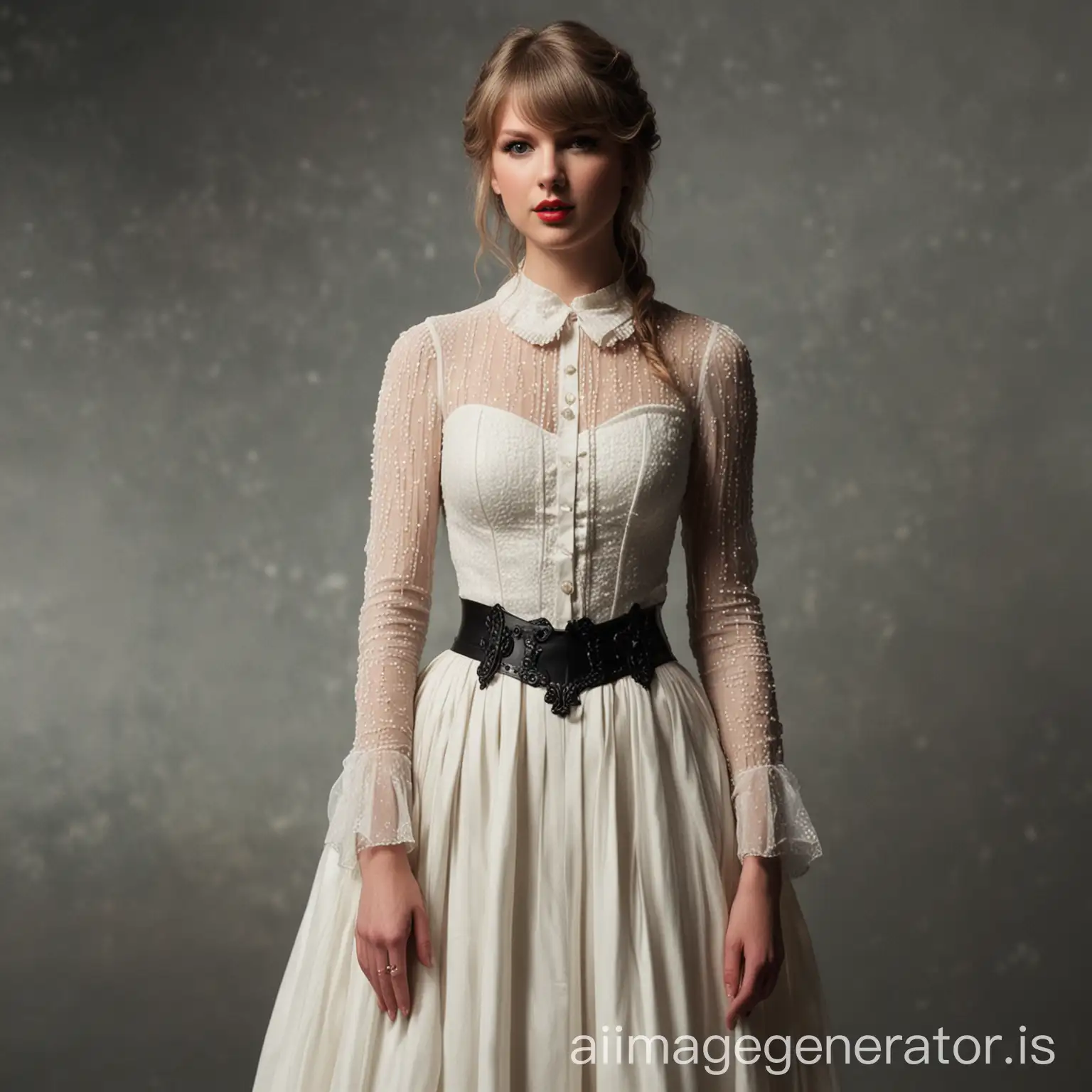Taylor swift concert outfit for the tortured poets department album concert Victorian ethereal look