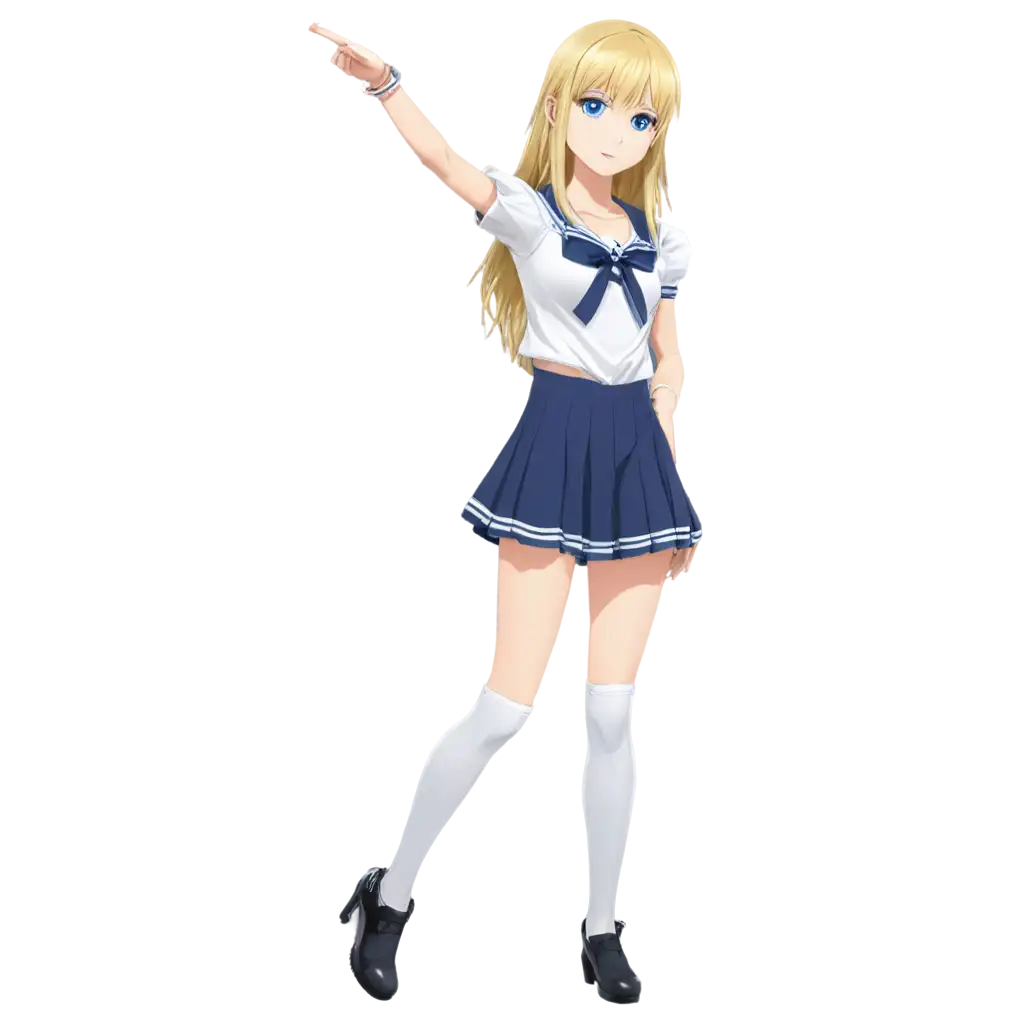 Anime-Teen-Girl-with-Blond-Hair-and-Blue-Eyes-Standing-Full-Body-PNG-Image