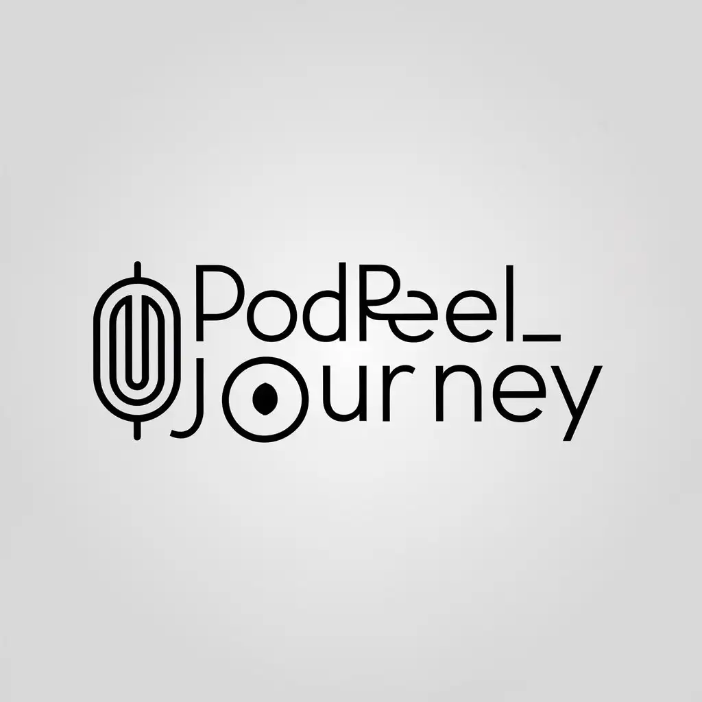 LOGO-Design-For-PodReelJourney-Minimalistic-Podcast-Knowledge-Symbol-for-Education-Industry