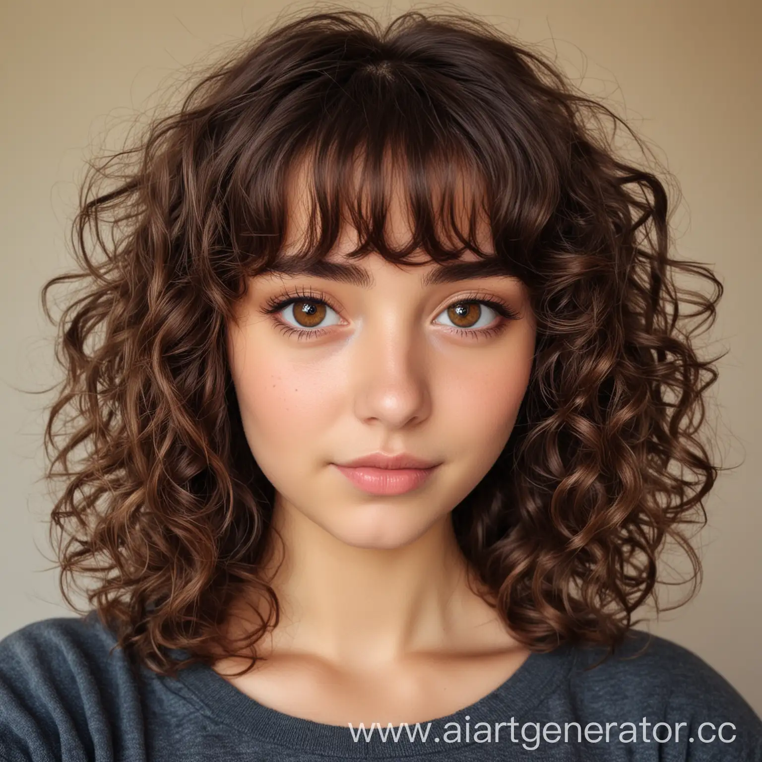 Brunette-Girl-with-Brown-Eyes-CurlyWavy-Hair-and-Round-Face-with-Bangs