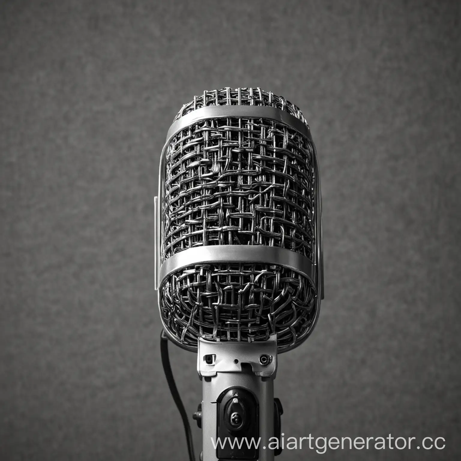 Professional-Microphone-on-Recording-Studio-Desk