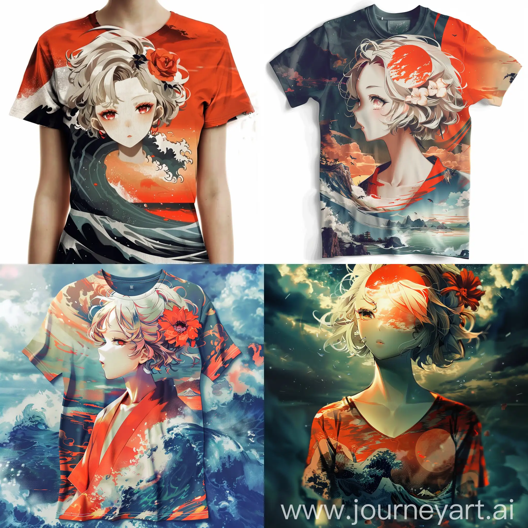 Custom-TShirt-Design-Featuring-AI-Portrait-of-a-Person-in-Artistic-Style