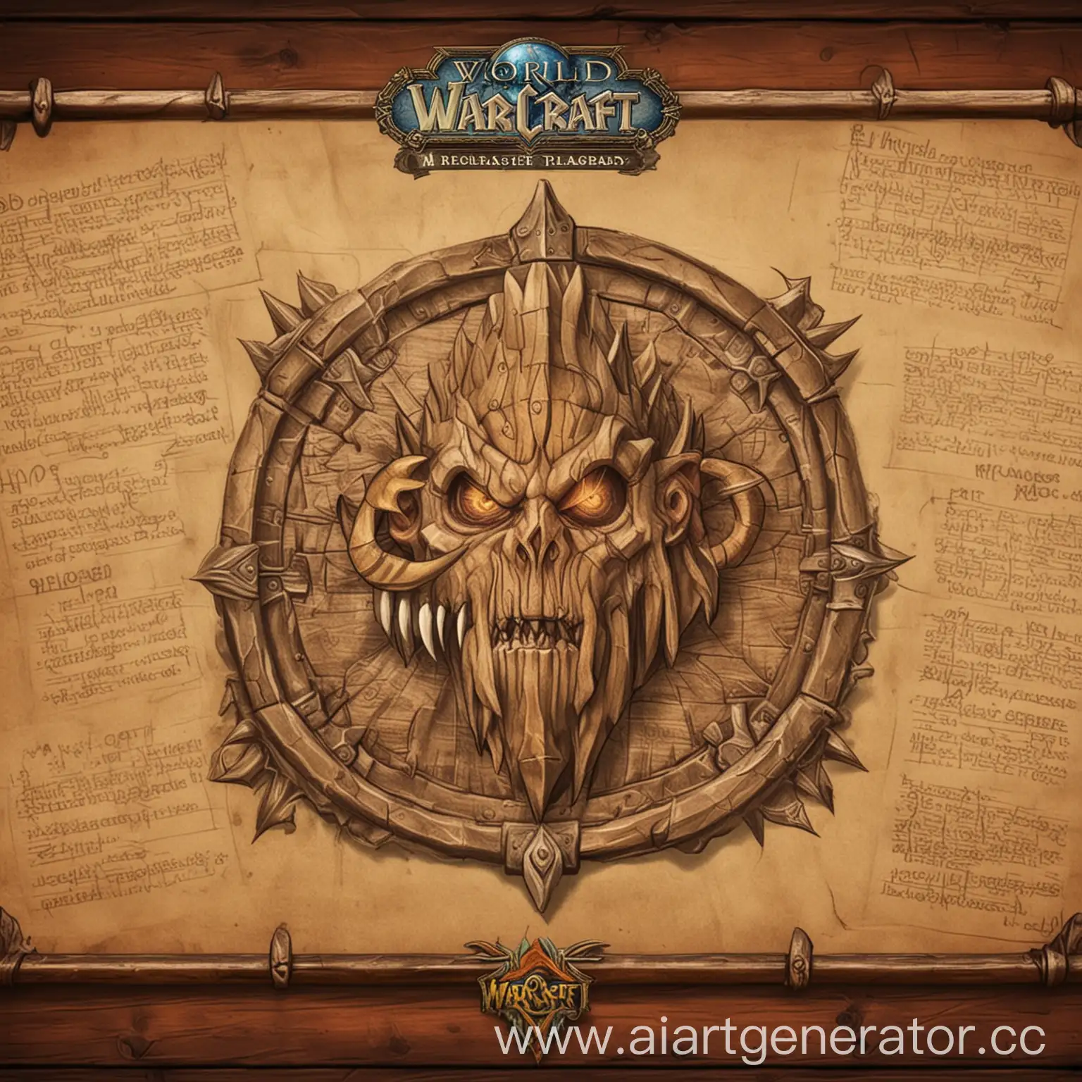 Fantasy-Bulletin-Board-Art-Inspired-by-World-of-Warcraft
