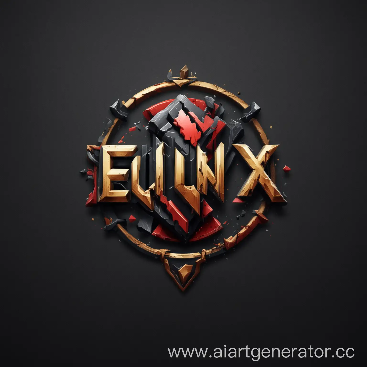 Сделай логотип для игровой кампании "EQUNIX"