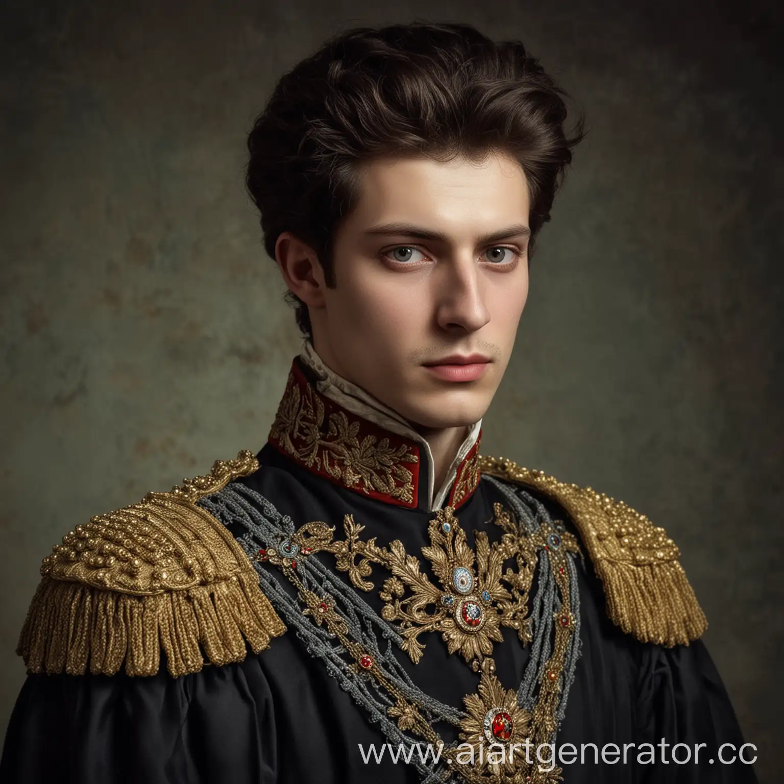 Russian-Empire-Count-Portrait-in-Regal-Attire