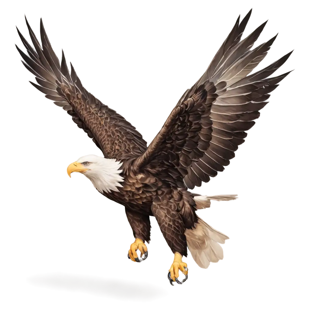 Eagle-PNG-Image-Majestic-Bird-Illustration-for-Digital-Projects