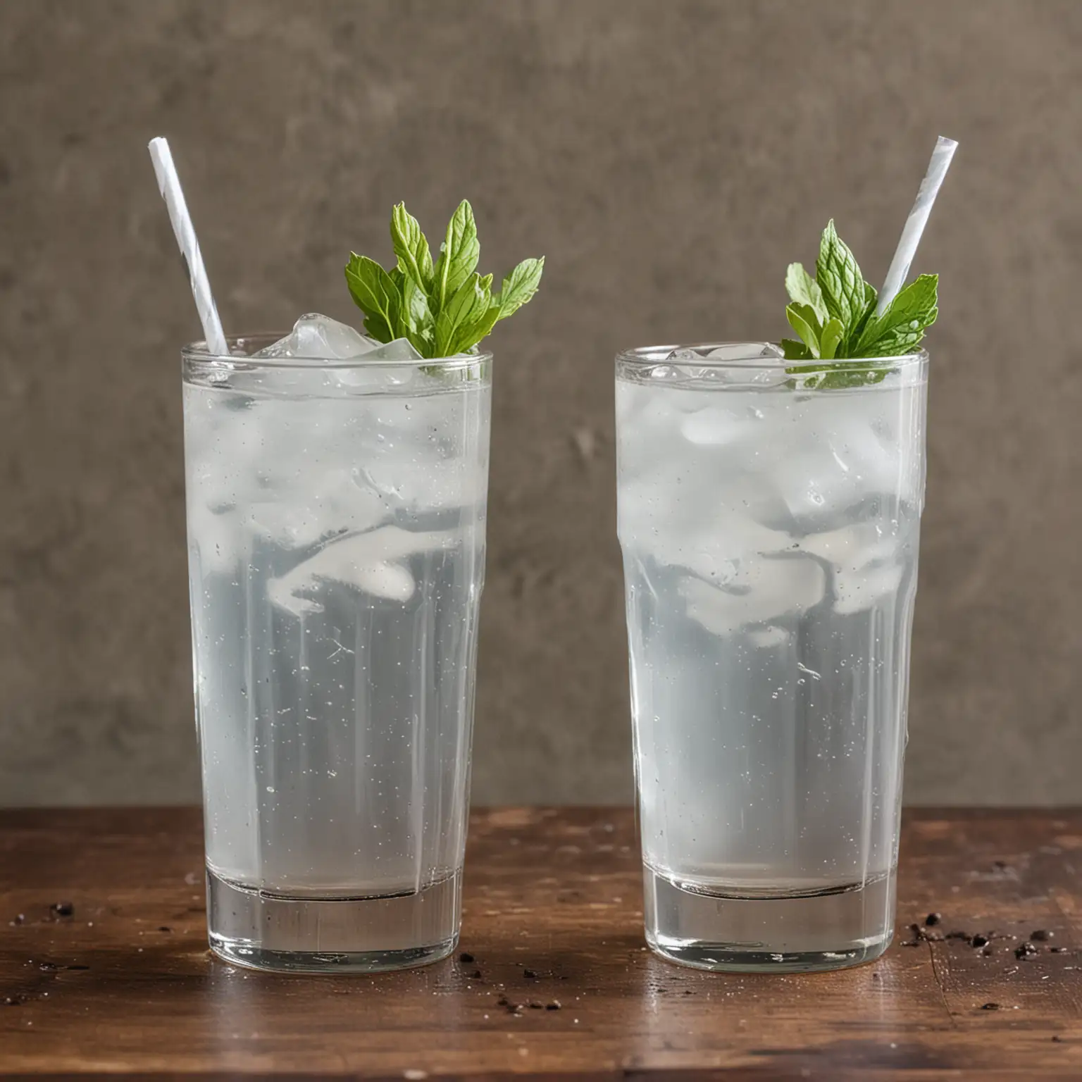 Refreshing Ranch Water Cocktail with Lime and Soda