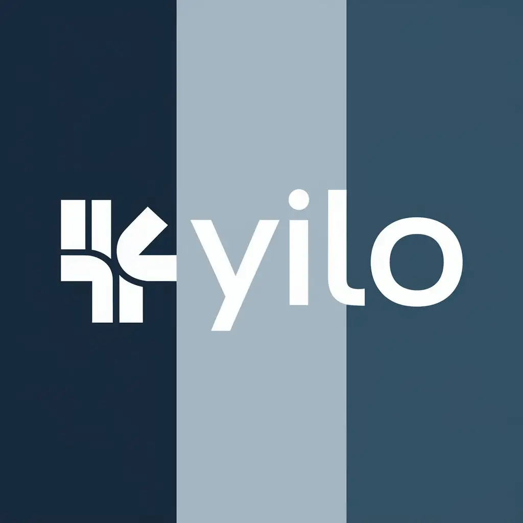 a logo design,with the text "yilo", main symbol:english,Moderate,be used in life industry,clear background