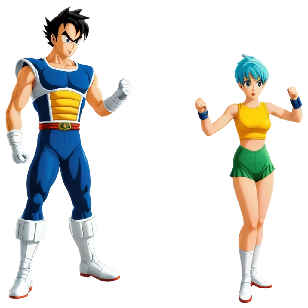 vegeta con bulma