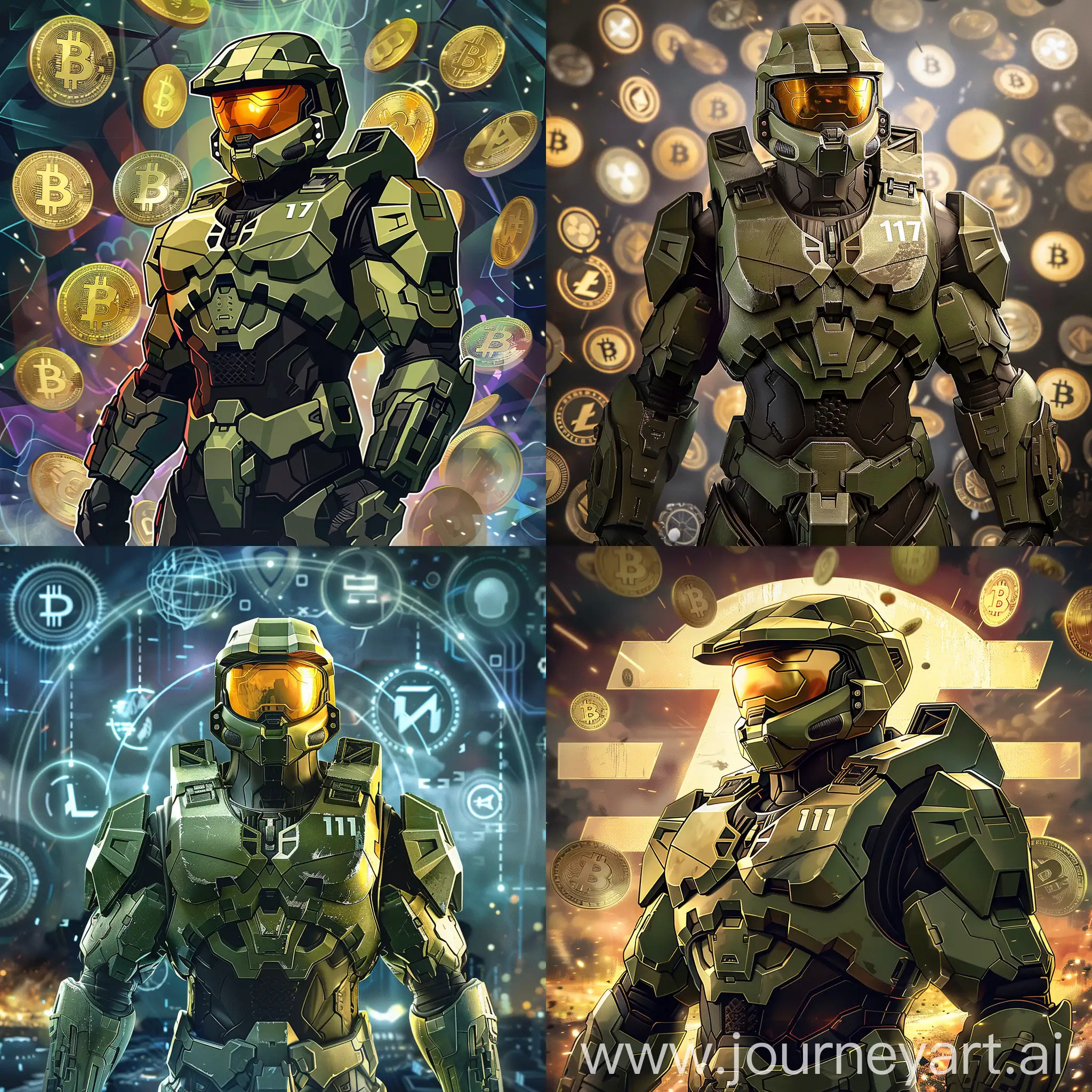 Master-Chief-with-Cryptocurrencies-on-a-Futuristic-Background