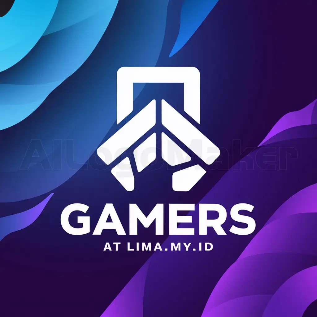 a logo design,with the text "Gamers", main symbol:Gamers at Lima.my.id,complex,clear background