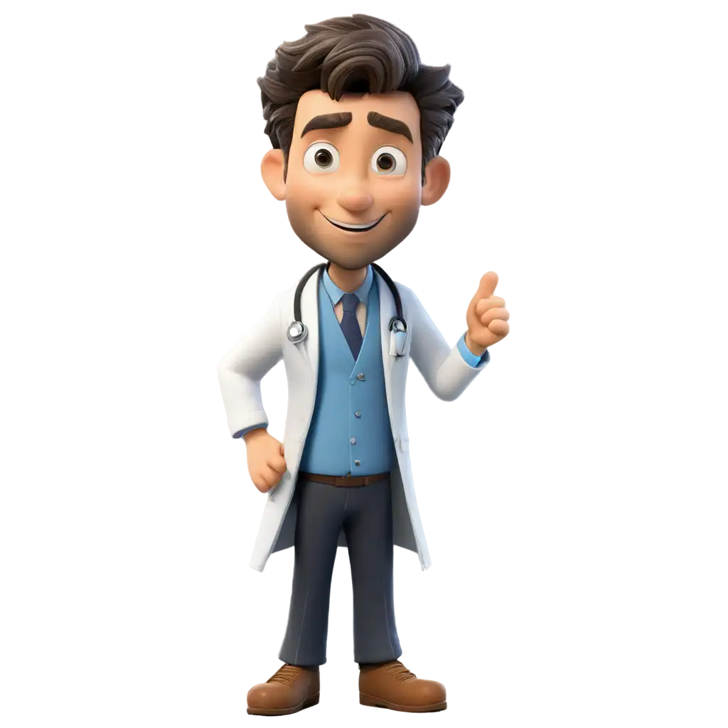 Doctor-Cartoon-PNG-Playful-Illustration-of-a-Medical-Professional-in-Digital-Format
