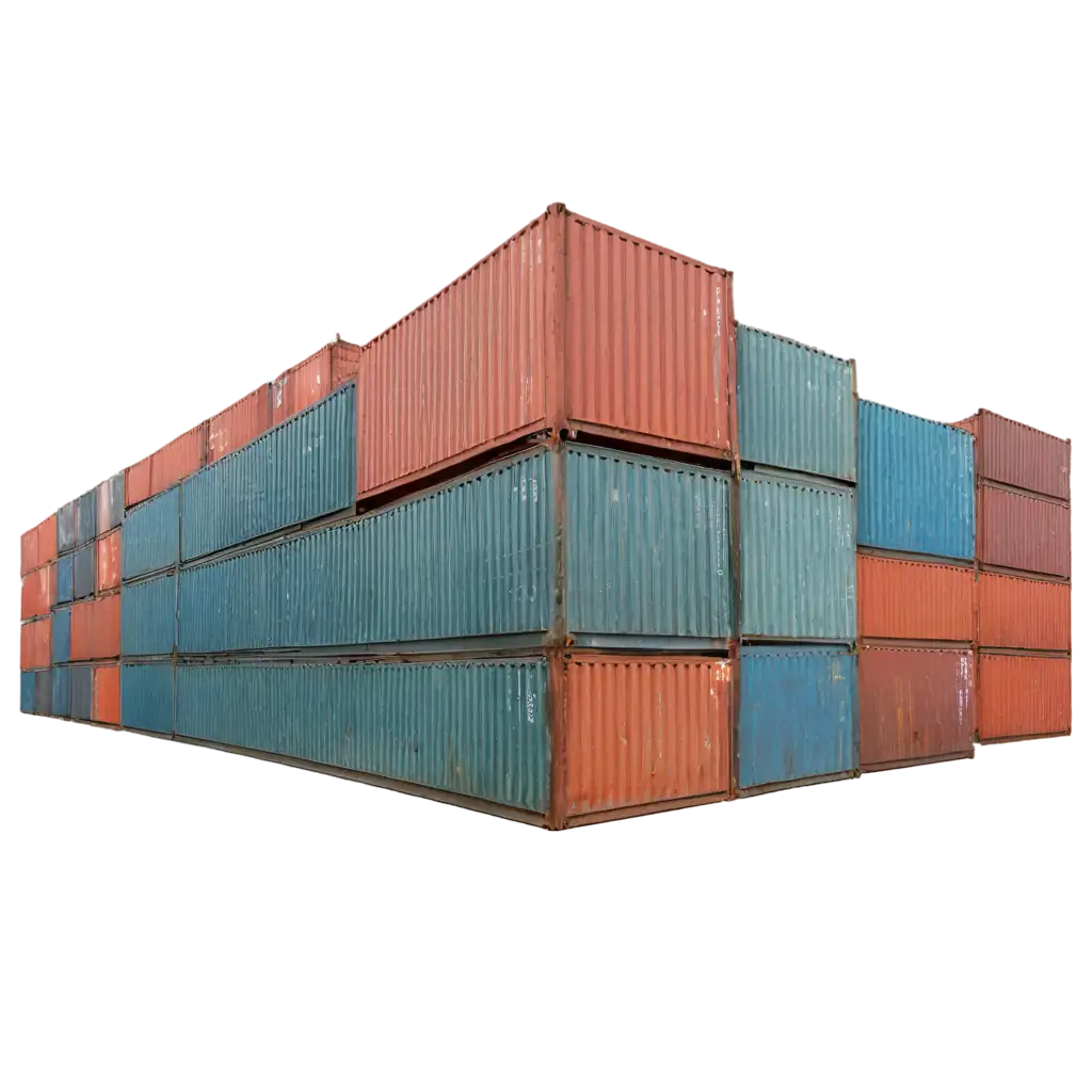 Container Stacking at the port. very detailled and presicion. high resolution
