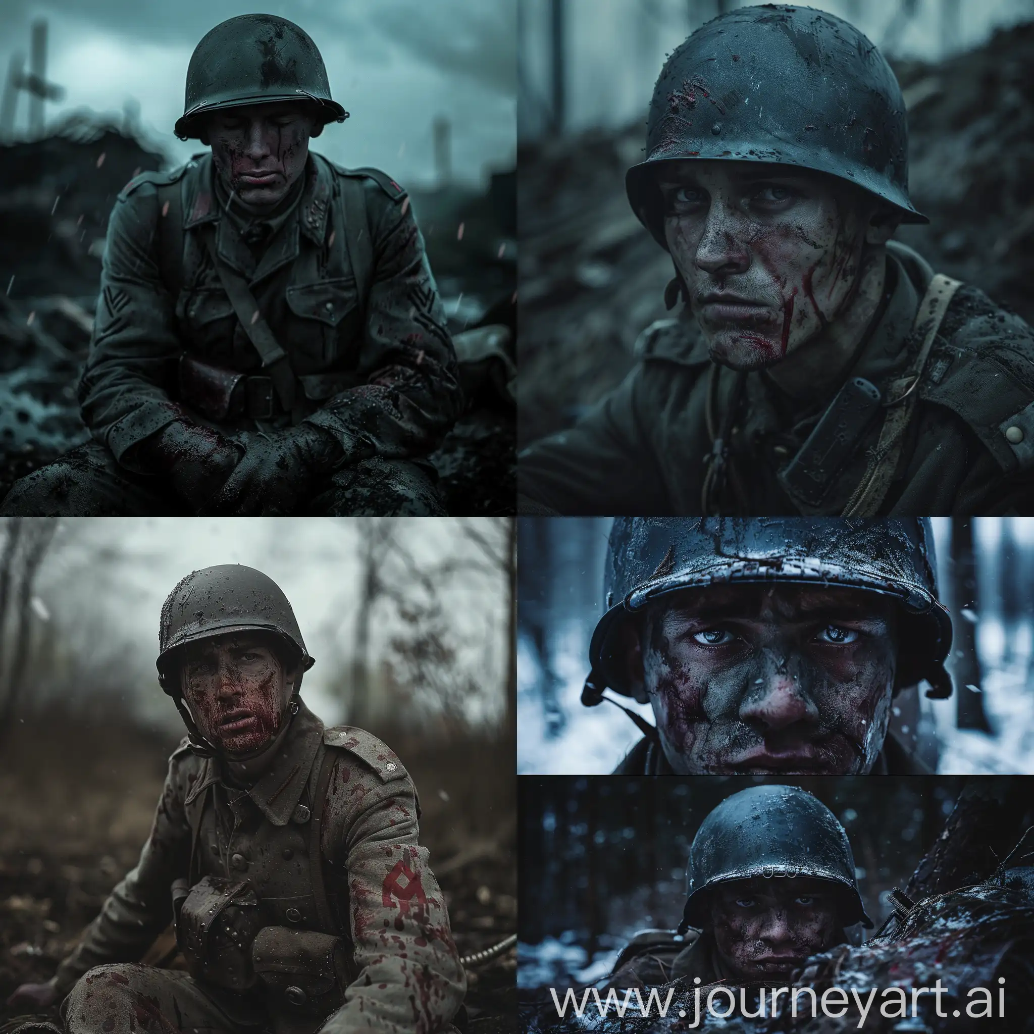 Wounded-WWII-Soldier-in-Dark-Fantasy-Style