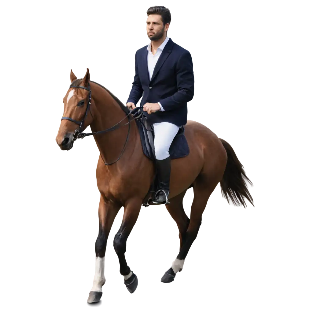 Stunning-PNG-Image-of-a-Man-Riding-a-Majestic-Horse-Enhance-Your-Content-with-HighQuality-Visuals