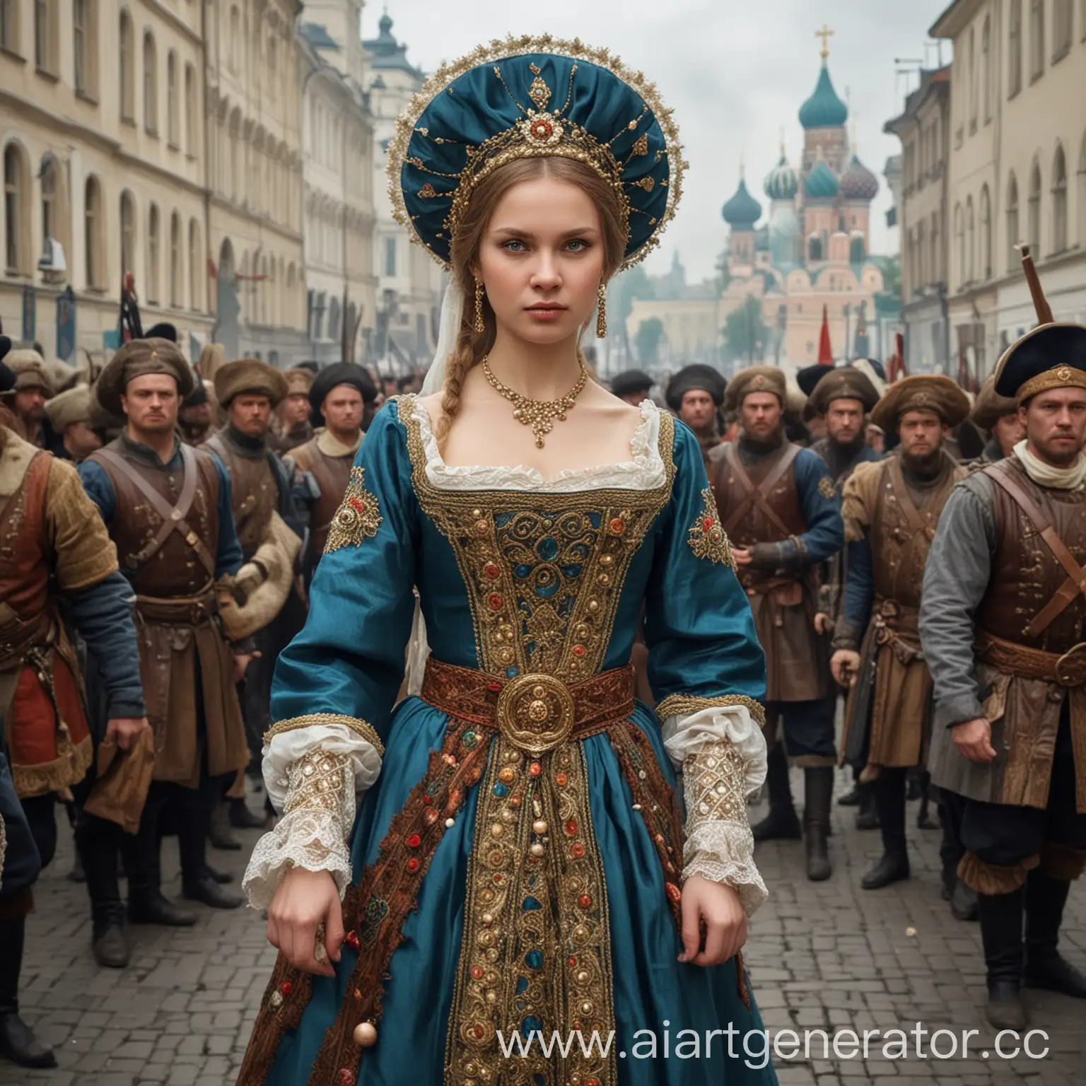 Inspired-Russian-Noblewoman-Leads-16th-Century-Rebellion-in-Traditional-Attire