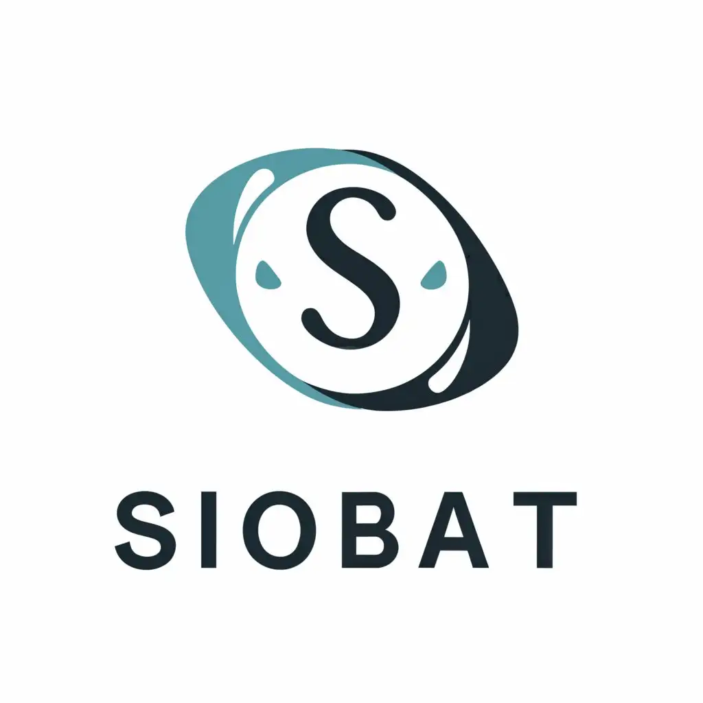 a logo design,with the text "Siobat", main symbol:Siobat, Drug Information Solution,complex,clear background