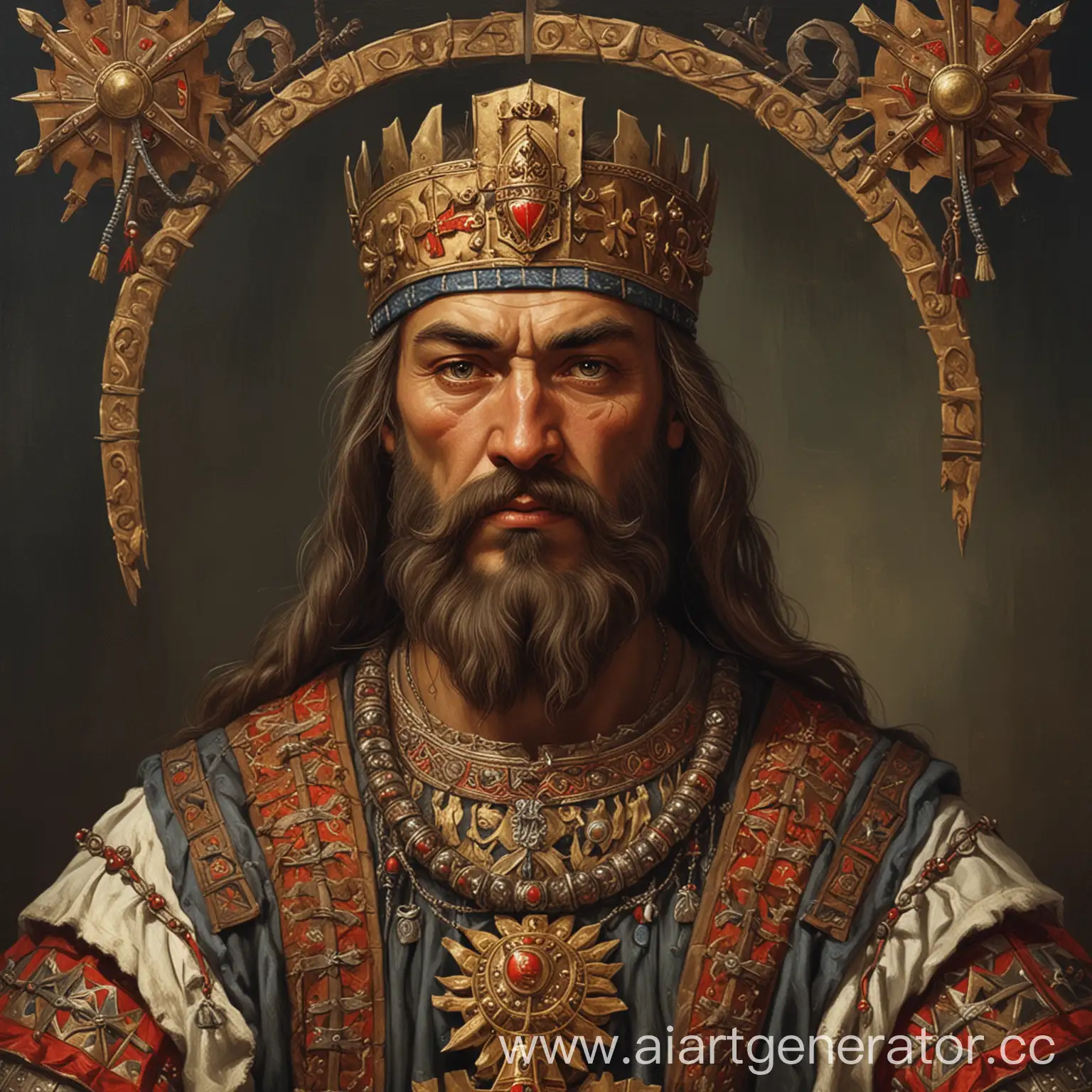 Славянский богатырь Пупкослав