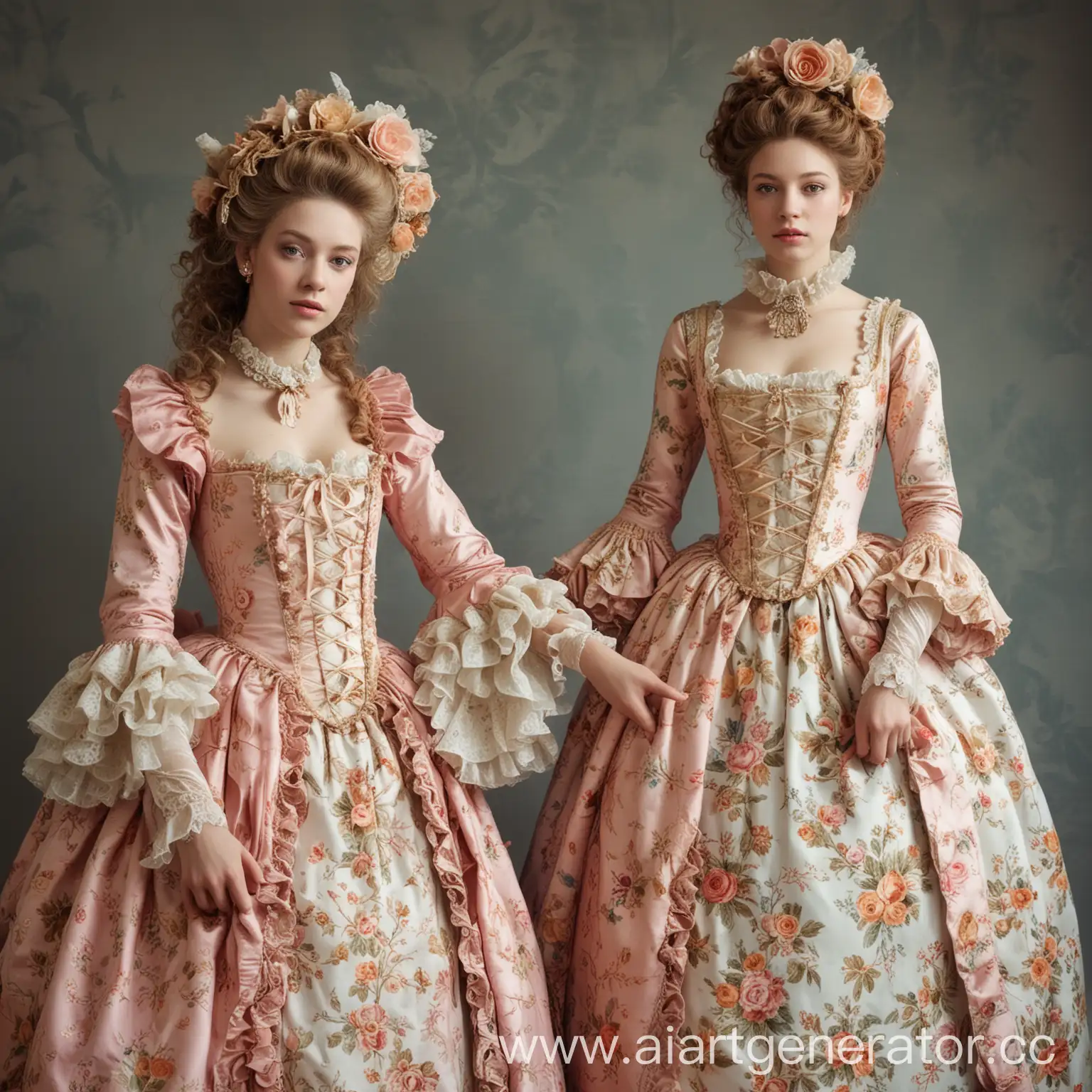 Rococo dresses