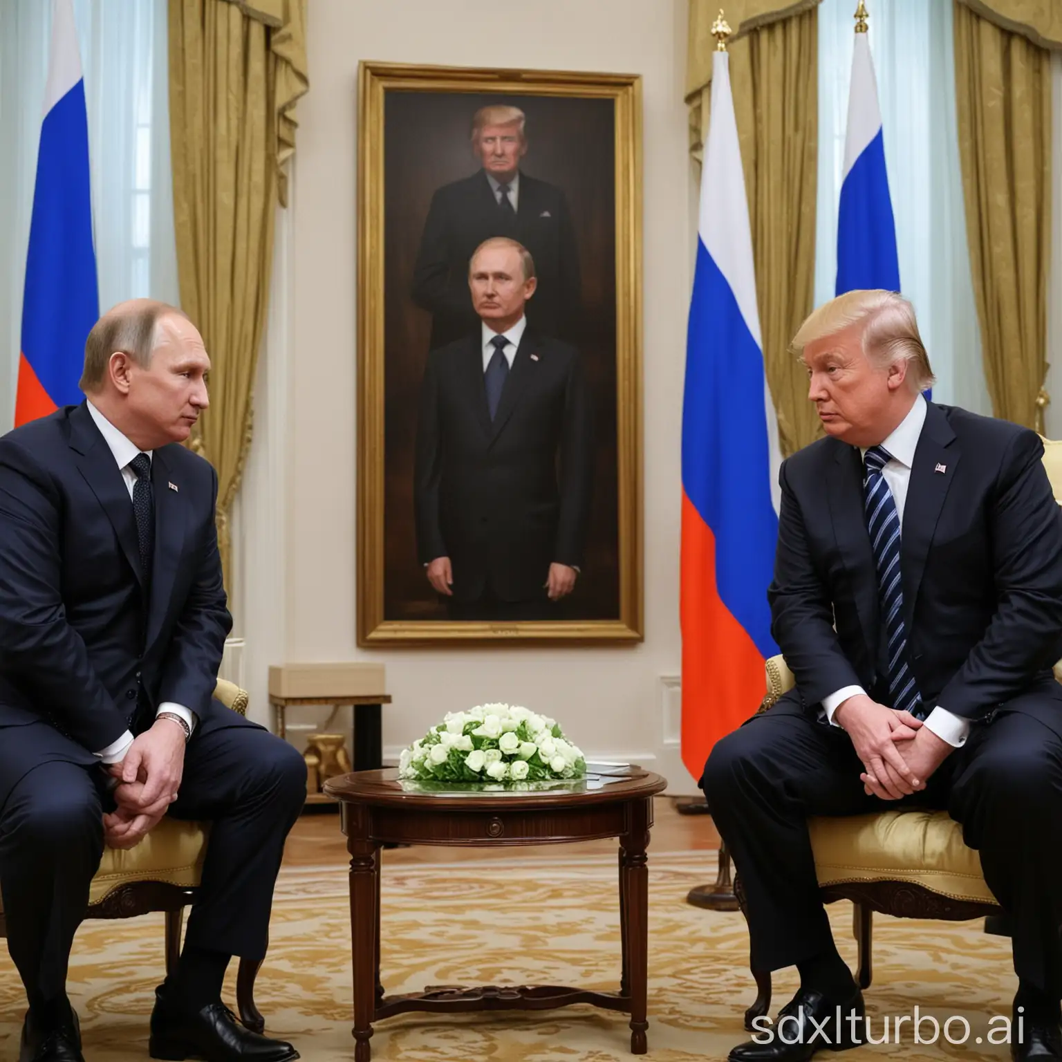 Trump with Putin
