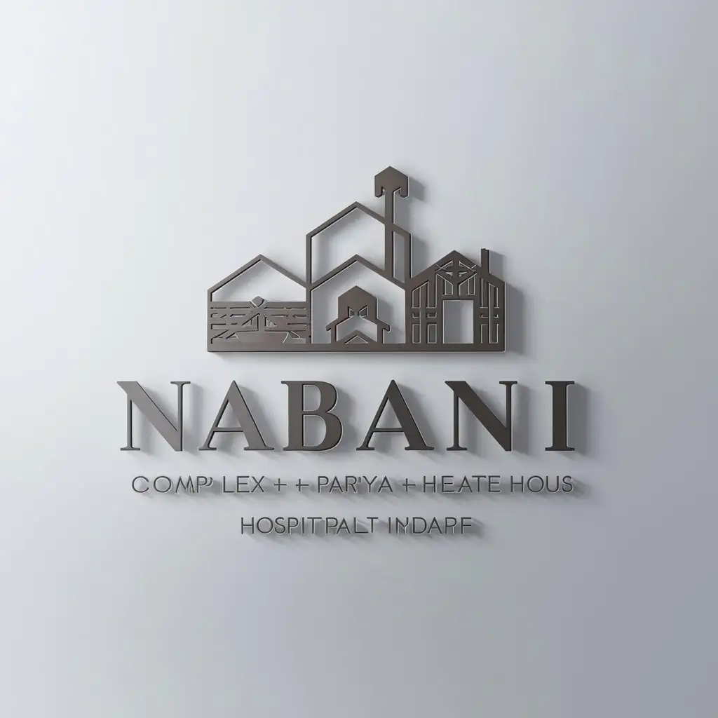 a logo design,with the text "NaBani", main symbol:banya, les, parilka, sauna, dom,complex,be used in Others industry,clear background