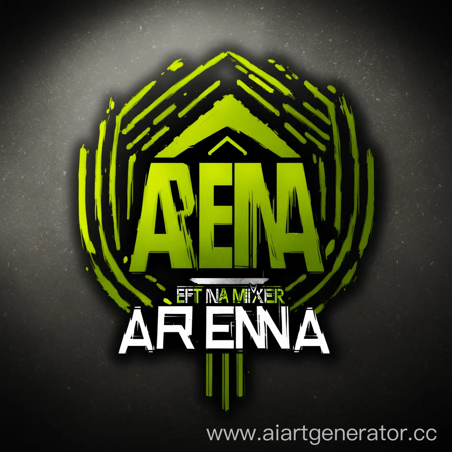 Dynamic-EFT-Arena-Mixer-Logo-with-Vibrant-Colors-and-Exciting-Action