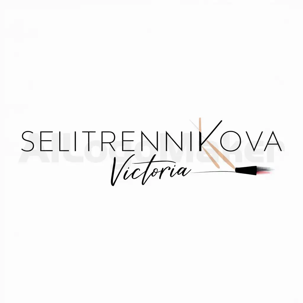 LOGO-Design-for-Selitrennikova-Victoria-Minimalistic-Permanent-Makeup-Emblem