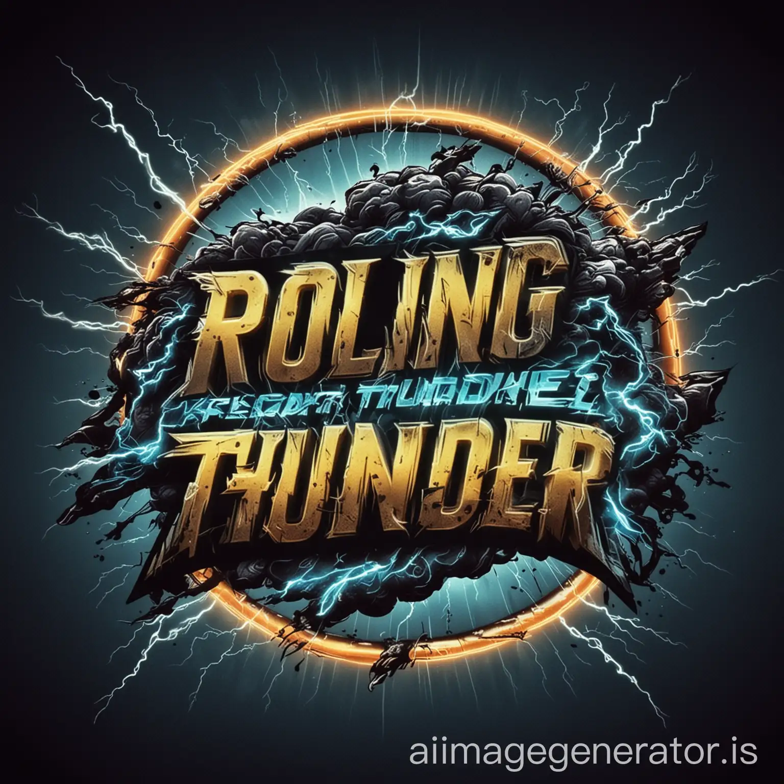 Intense-Rolling-Thunder-Sports-Team-Instagram-Profile-Picture-Design