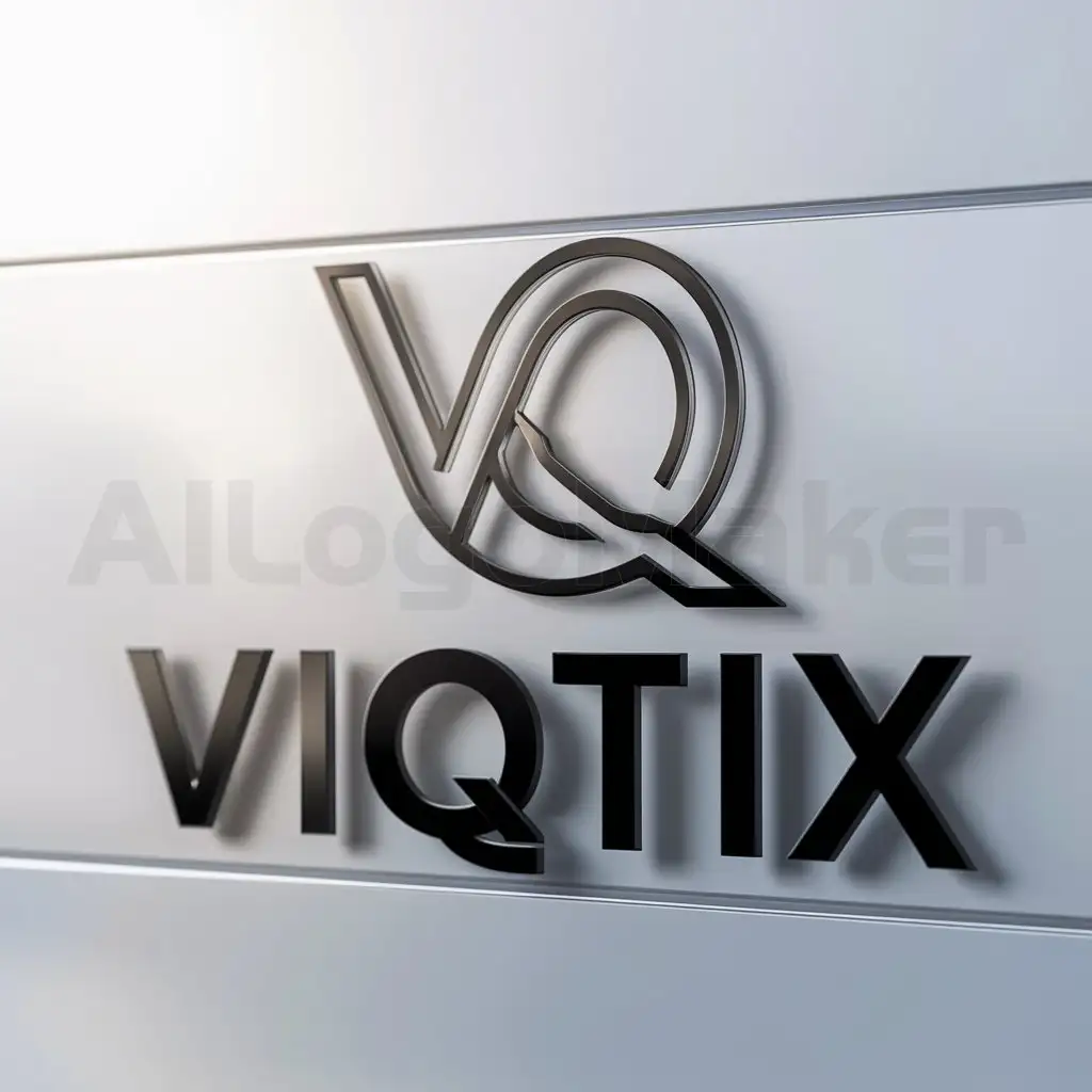 LOGO-Design-for-VIQTIX-Sleek-VQ-Symbol-on-Clear-Background