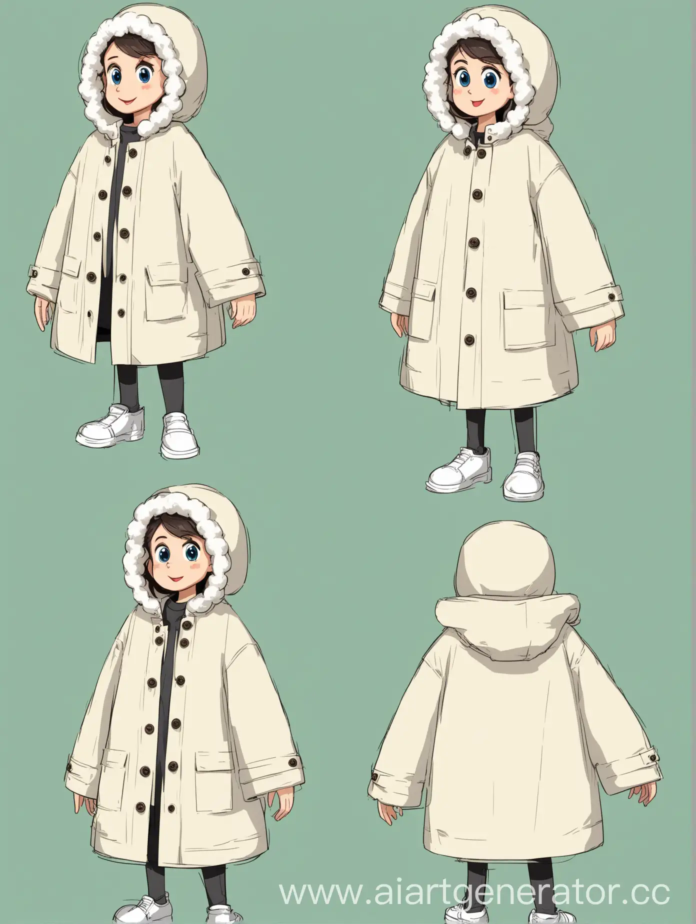 Cartoon-Character-in-Cotton-Coat-Three-Views